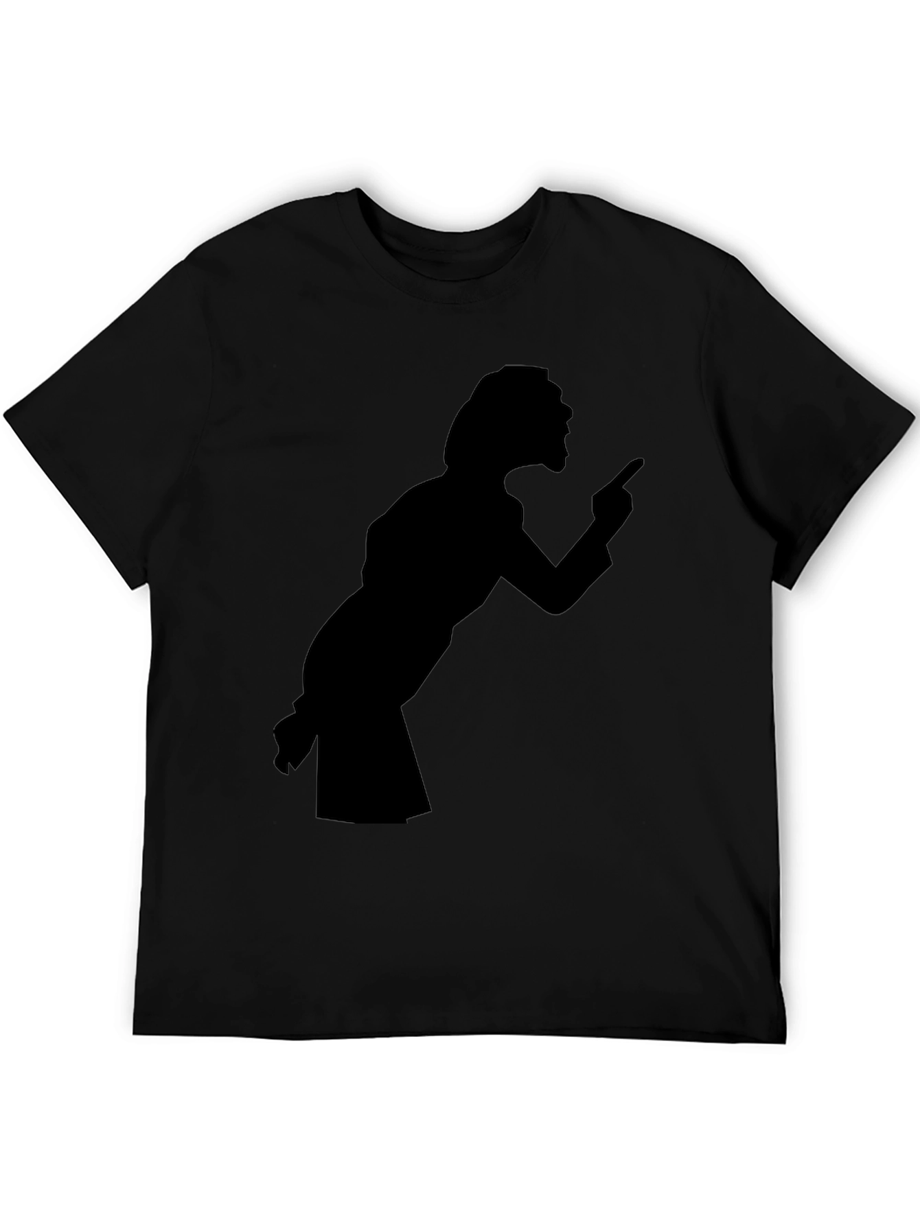 Retro Silhouette Tee - Black