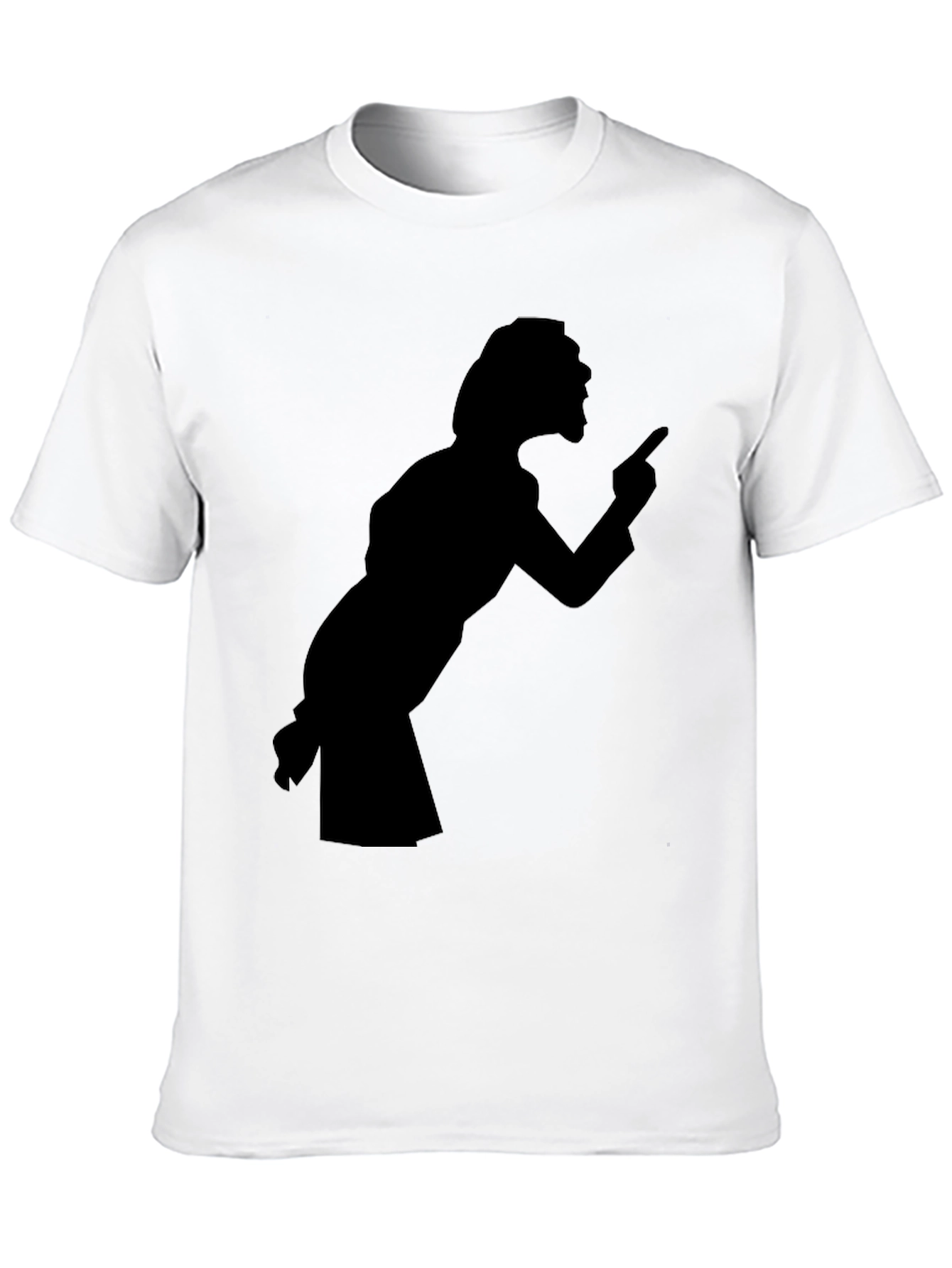 Retro Silhouette Tee - Black