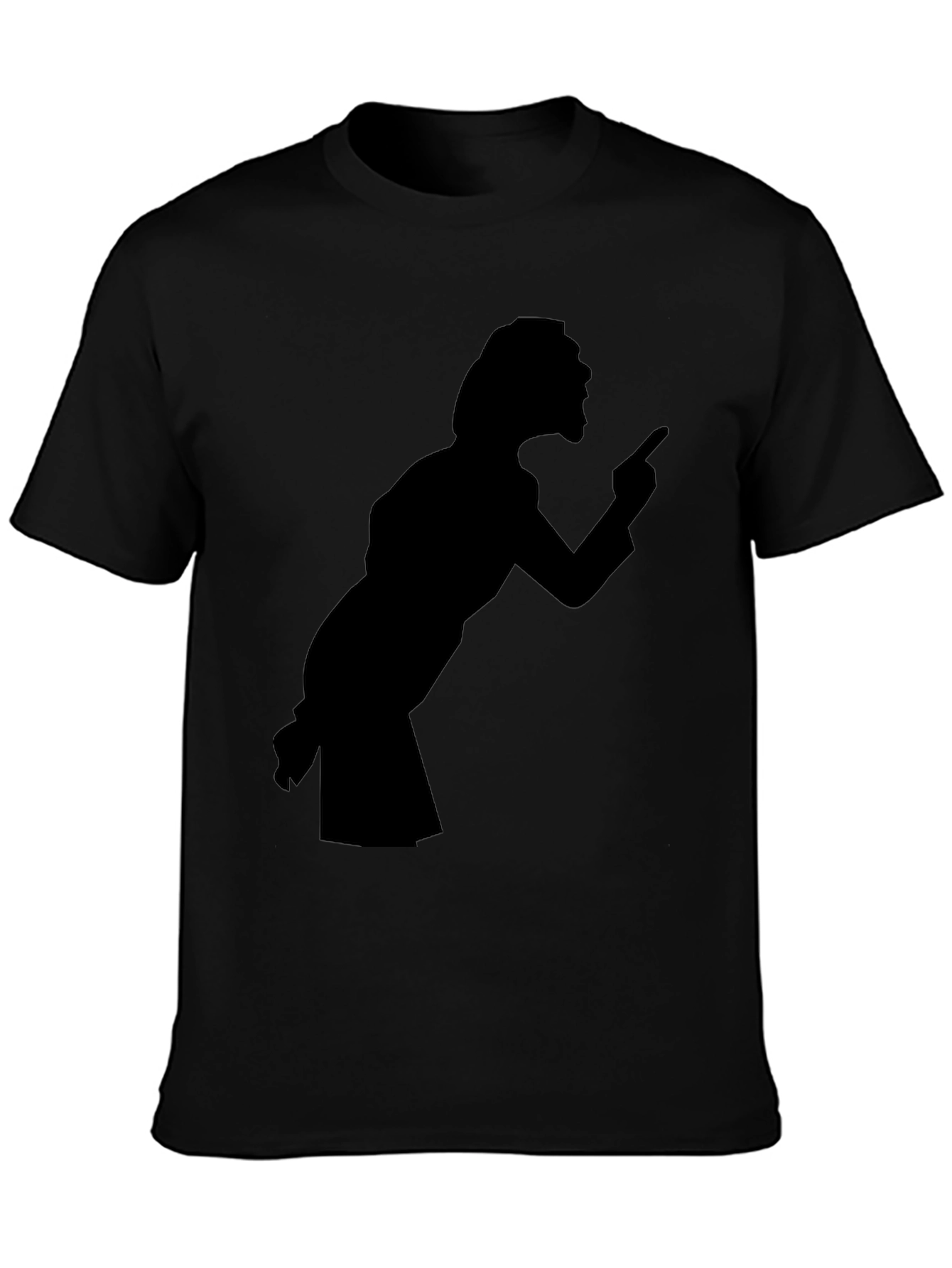 Retro Silhouette Tee - Black