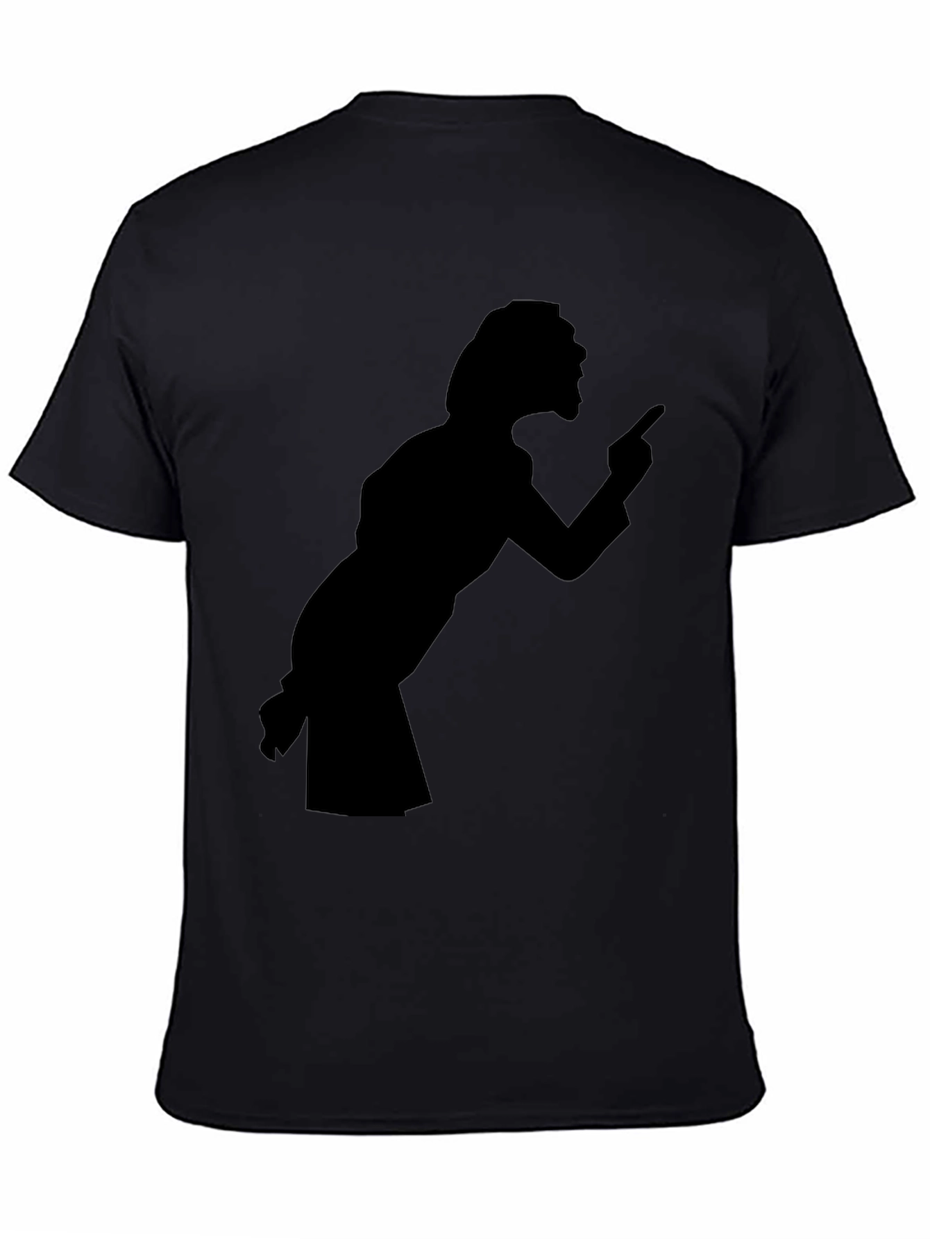 Retro Silhouette Tee - Black