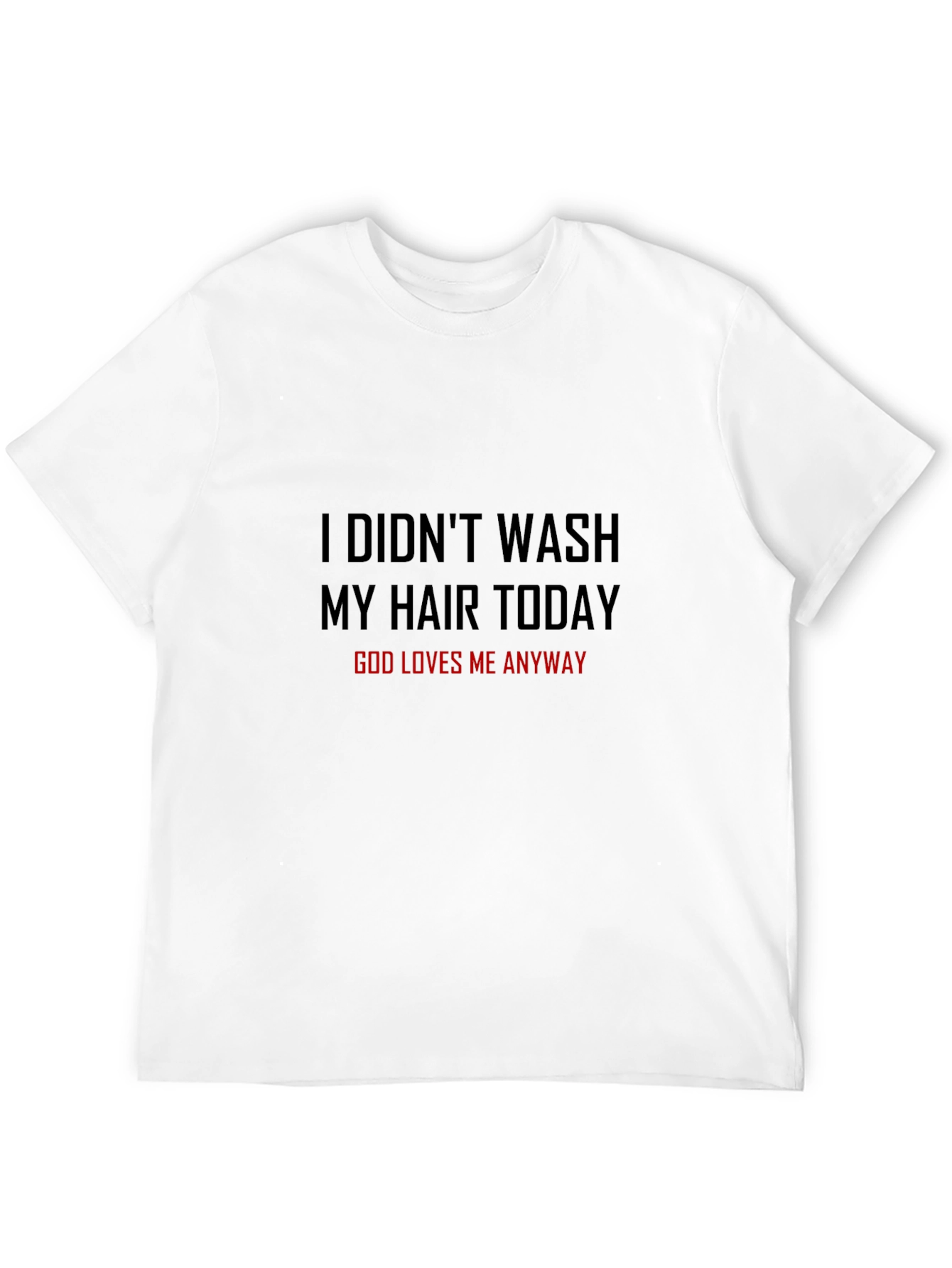 Funny Hair Day Graphic T-Shirt for Men
