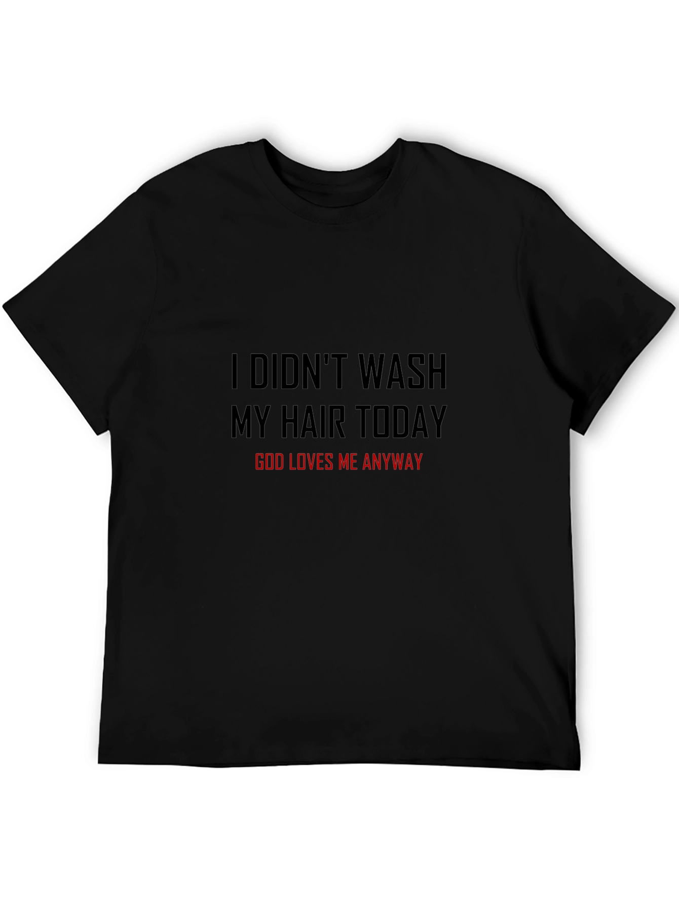 Funny Hair Day Graphic T-Shirt for Men