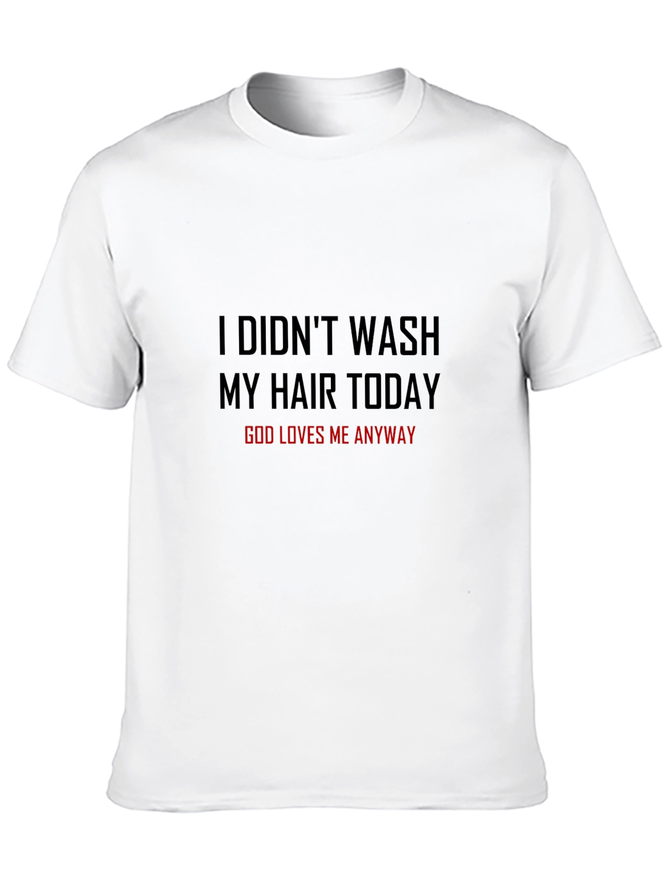 Funny Hair Day Graphic T-Shirt for Men