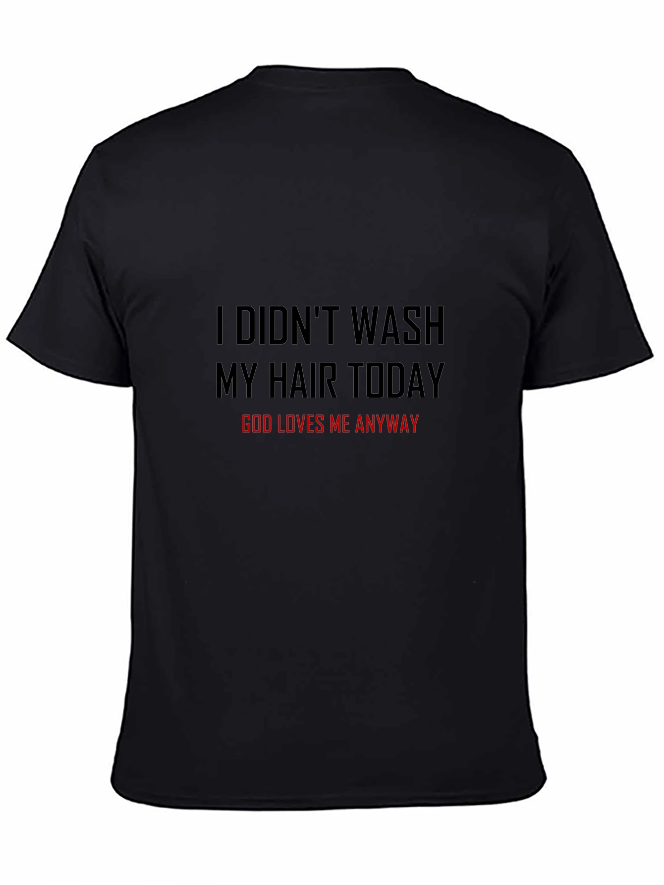 Funny Hair Day Graphic T-Shirt for Men