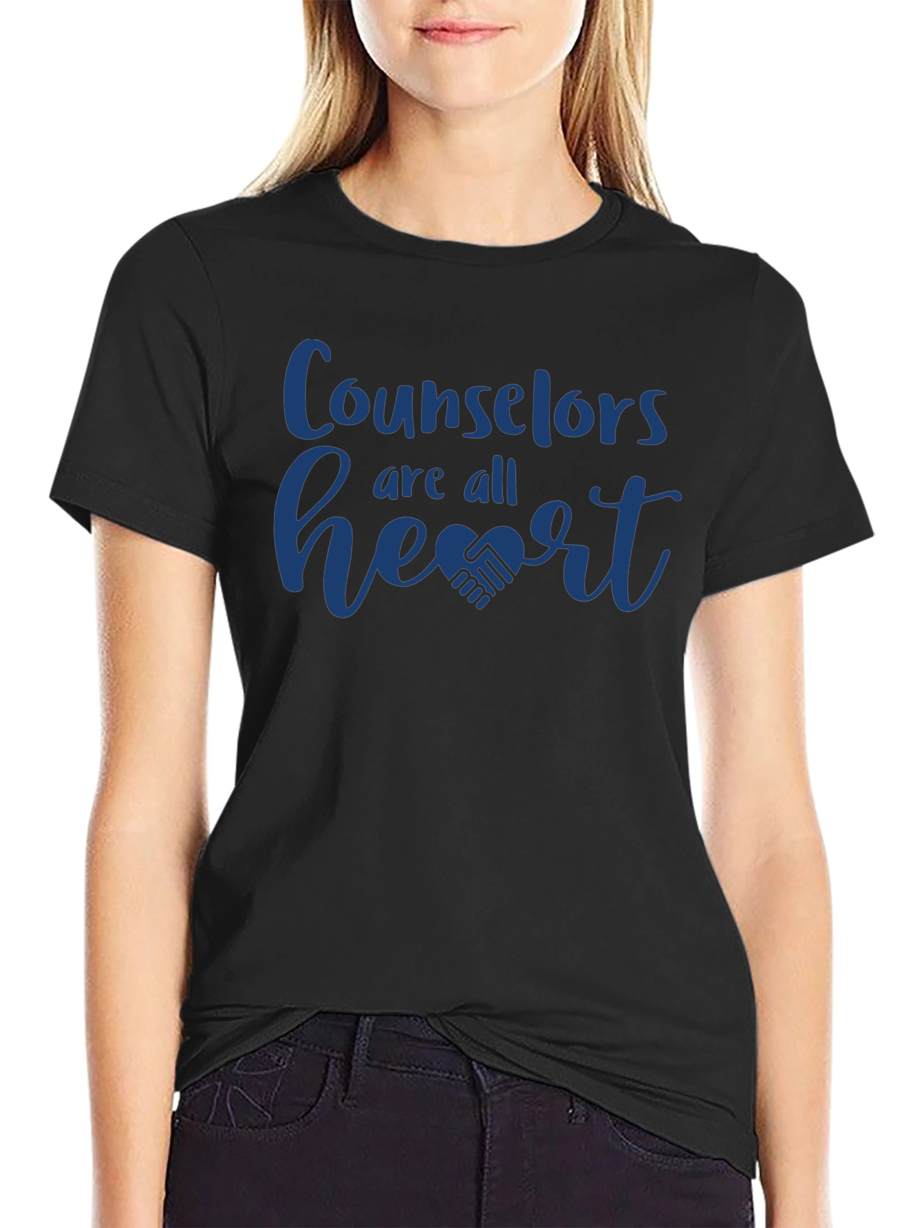 Counselors are all Heart Graphic T-Shirt