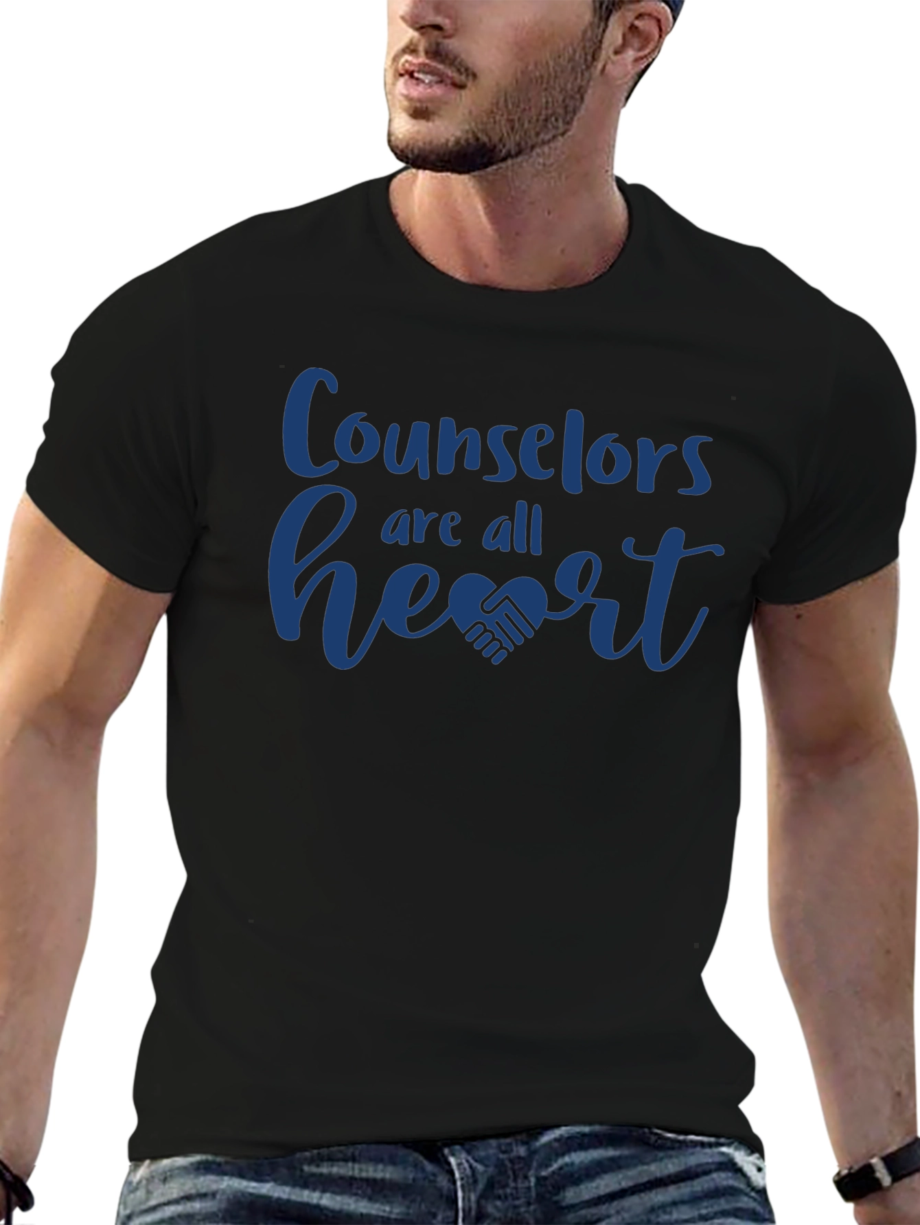 Counselors are all Heart Graphic T-Shirt