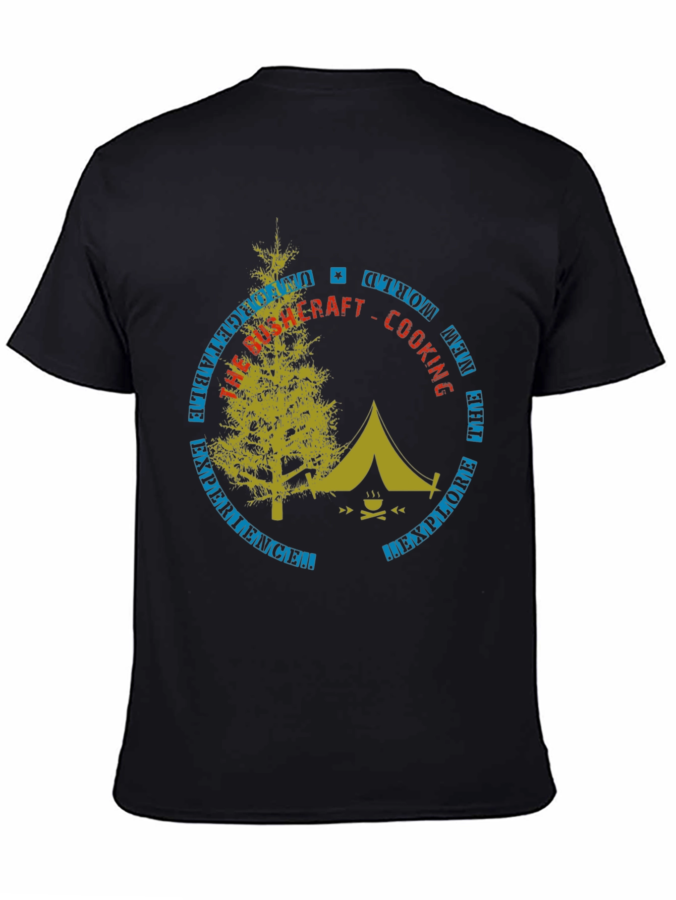 Bushcraft Camping Graphic Tee - Unisex