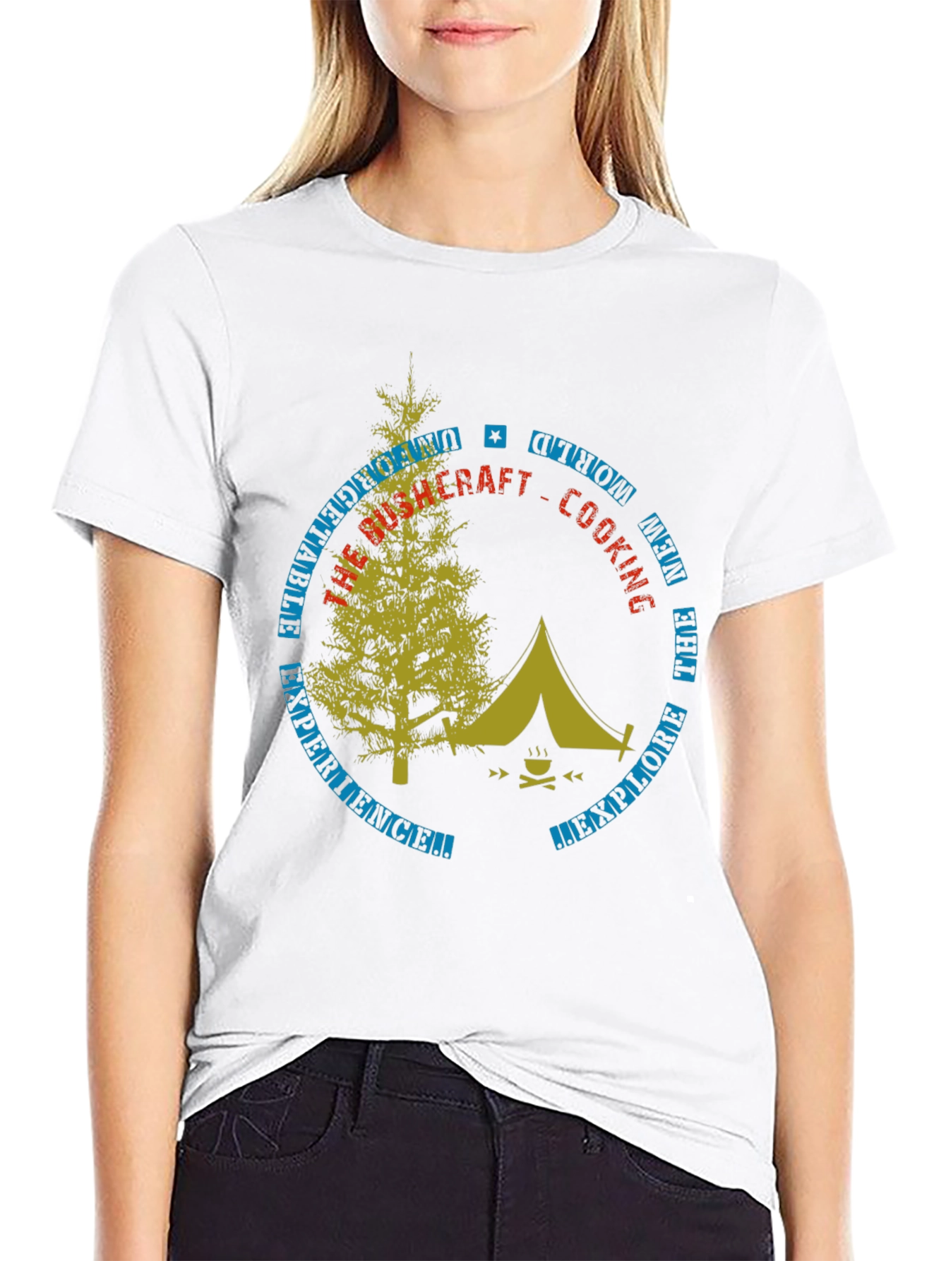 Bushcraft Camping Graphic Tee - Unisex