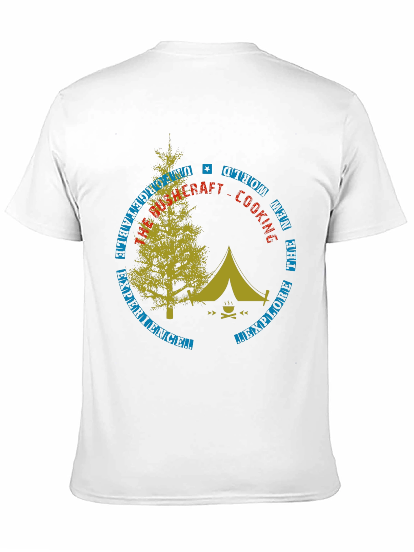 Bushcraft Camping Graphic Tee - Unisex