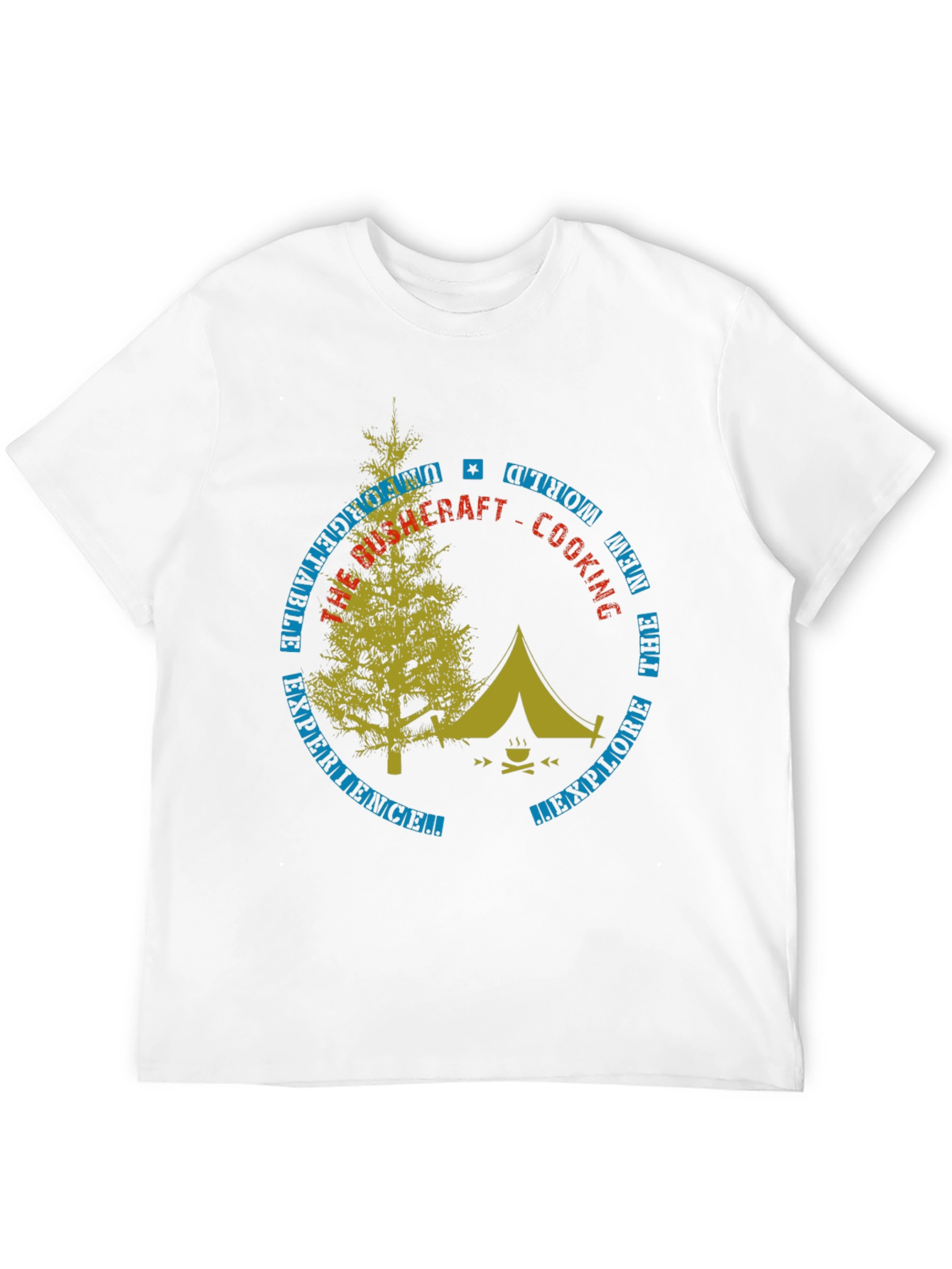 Bushcraft Camping Graphic Tee - Unisex