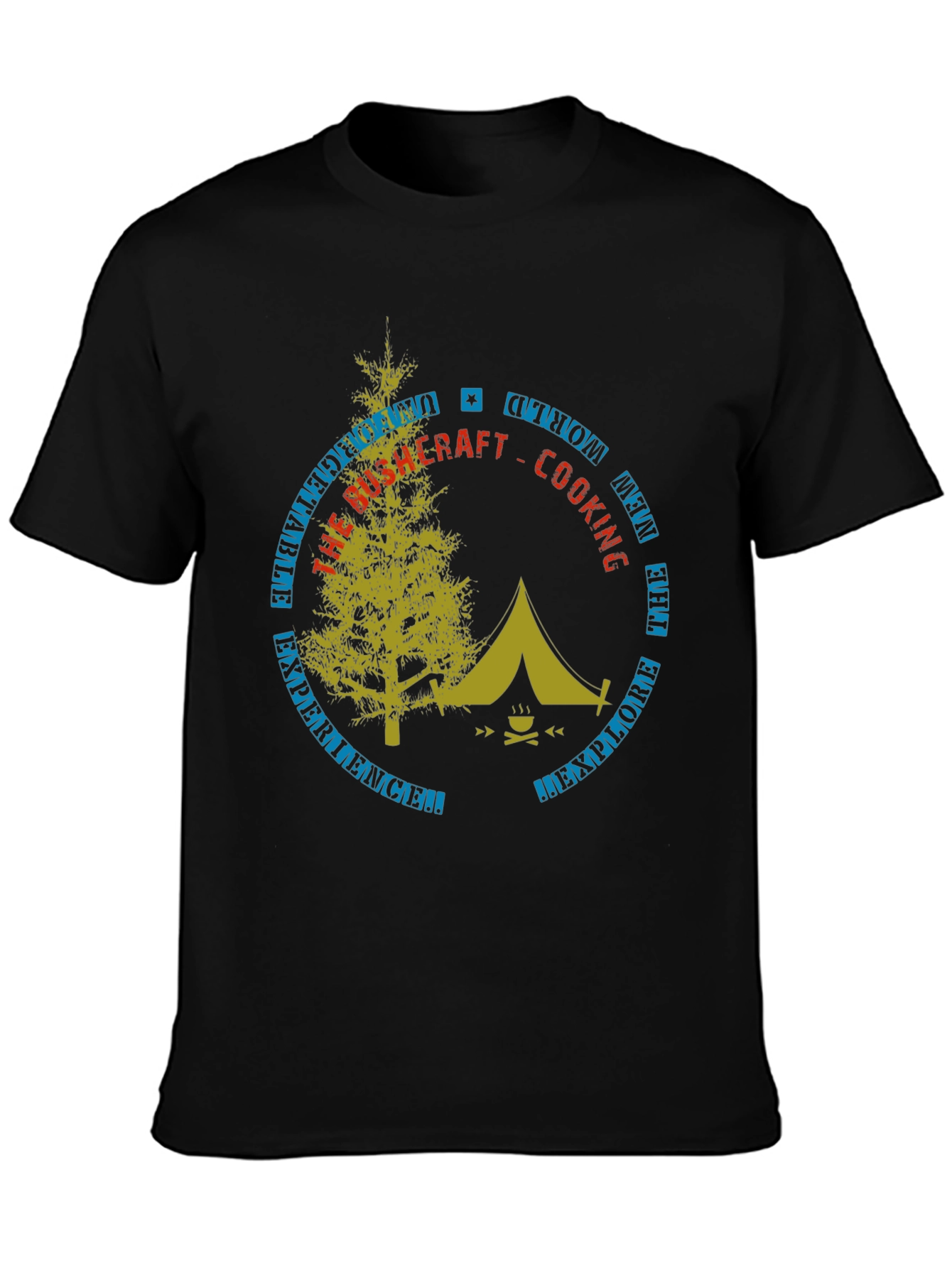 Bushcraft Camping Graphic Tee - Unisex