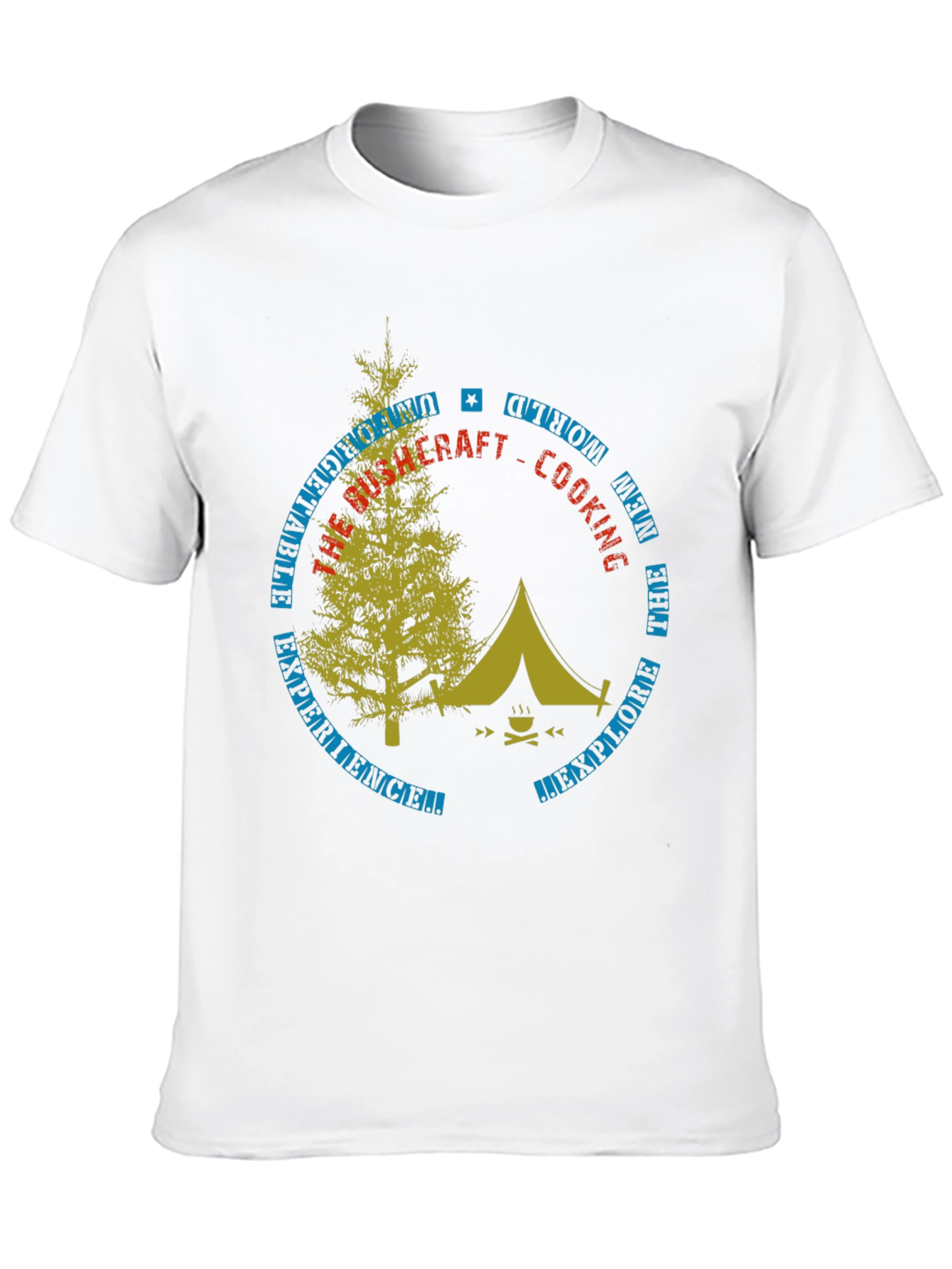 Bushcraft Camping Graphic Tee - Unisex