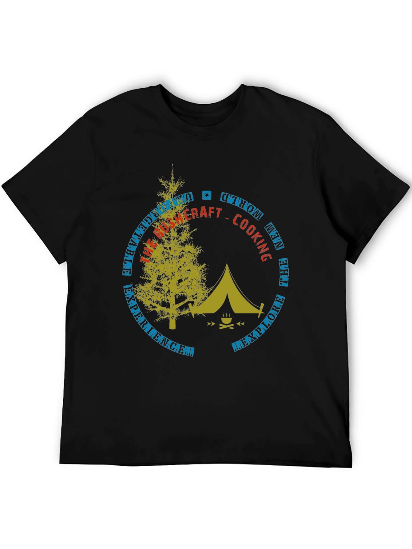 Bushcraft Camping Graphic Tee - Unisex