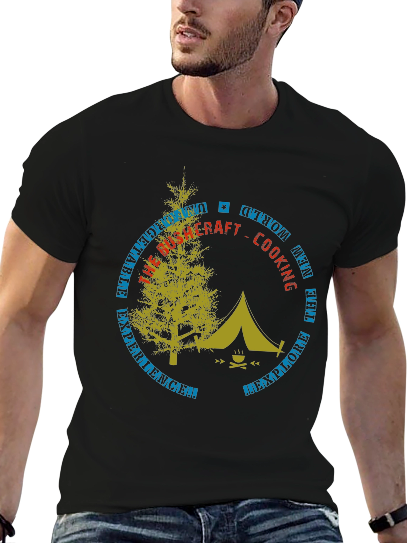 Bushcraft Camping Graphic Tee - Unisex