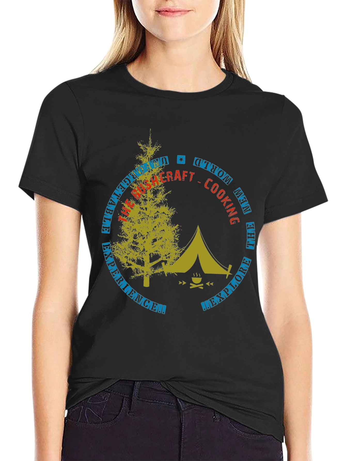 Bushcraft Camping Graphic Tee - Unisex