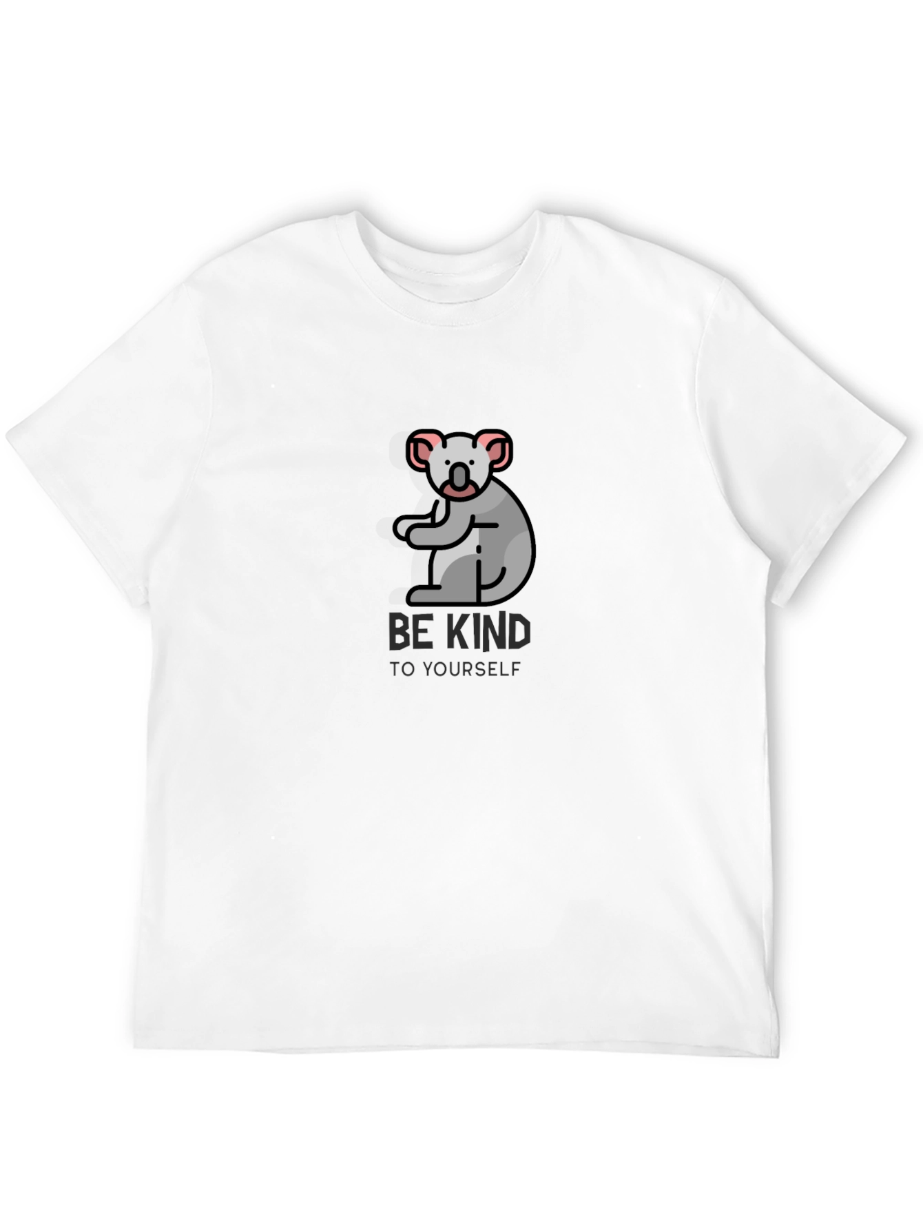 Be Kind Koala Black T-Shirt