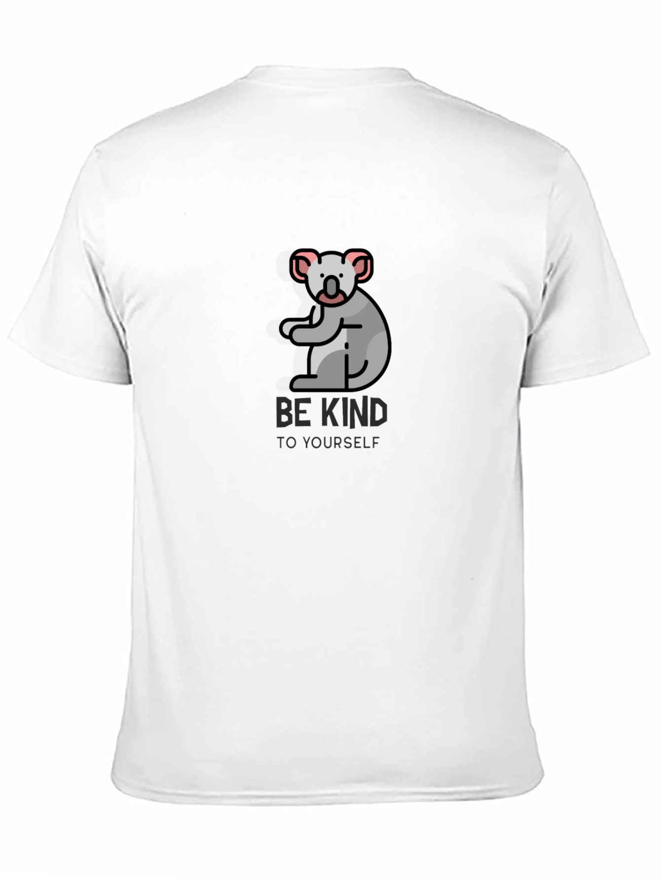 Be Kind Koala Black T-Shirt