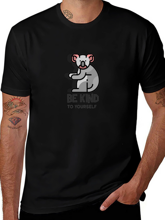 Be Kind Koala Black T-Shirt