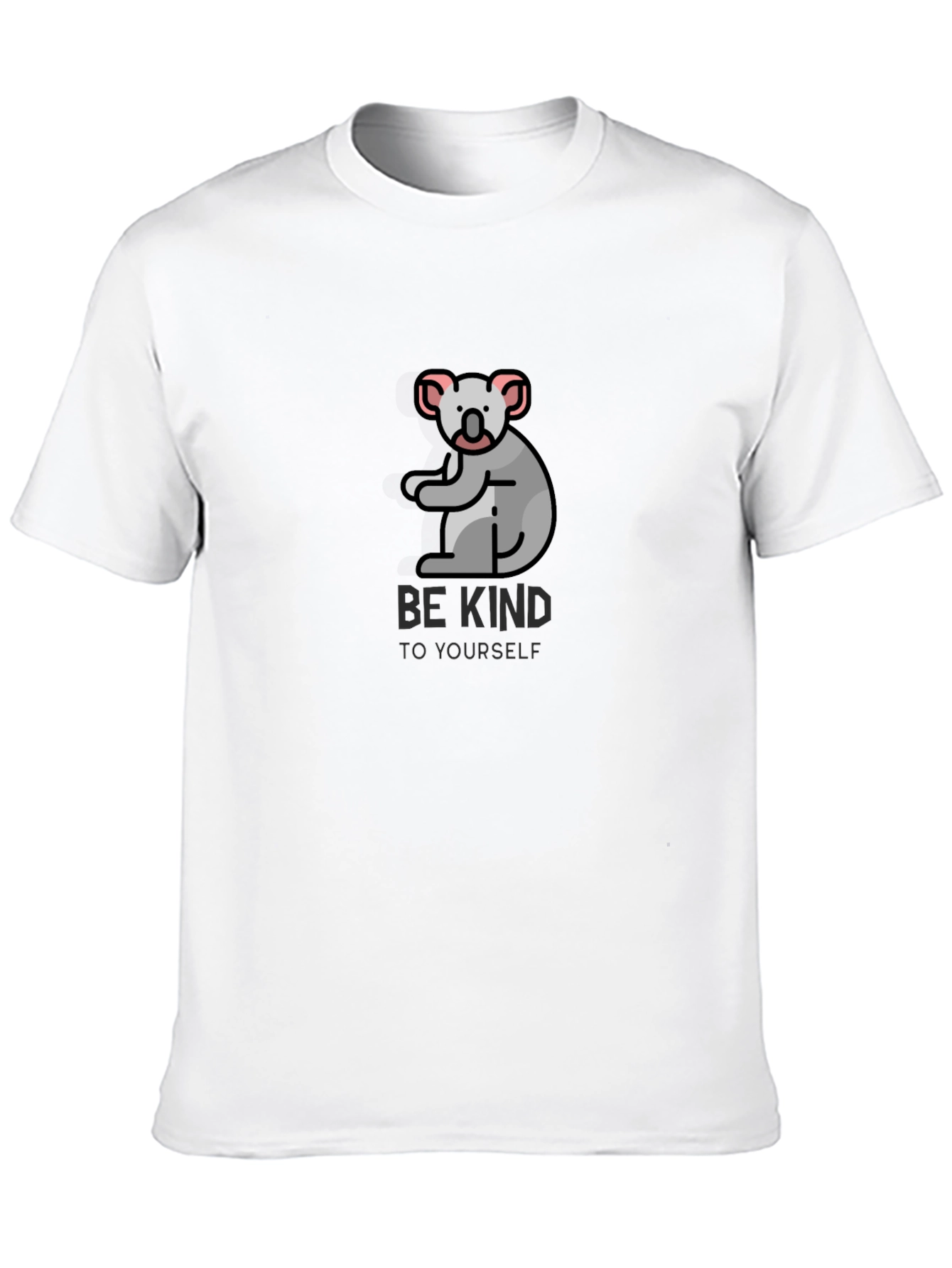 Be Kind Koala Black T-Shirt