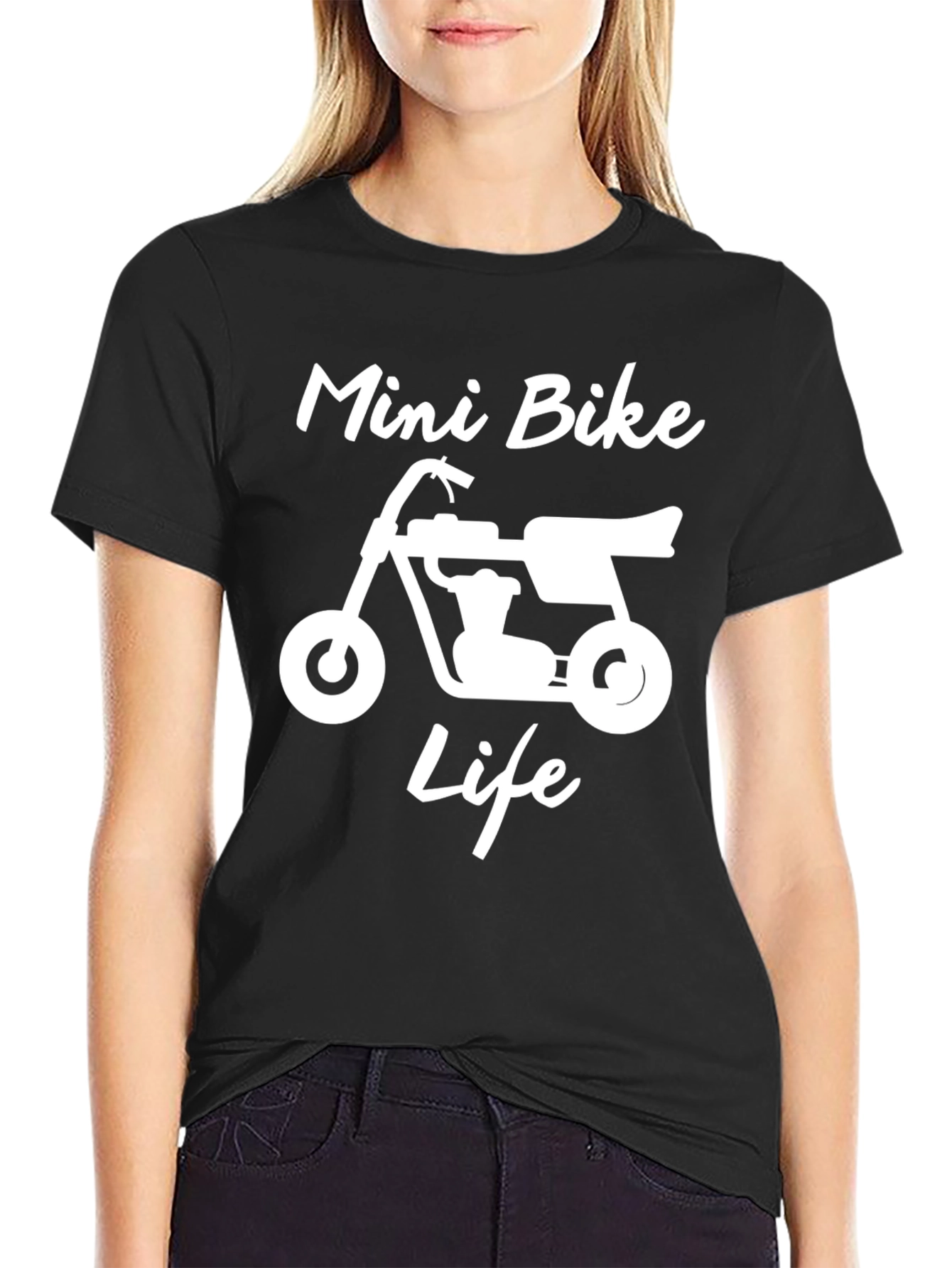 Mini Bike Life T-Shirt - Black Graphic Tee