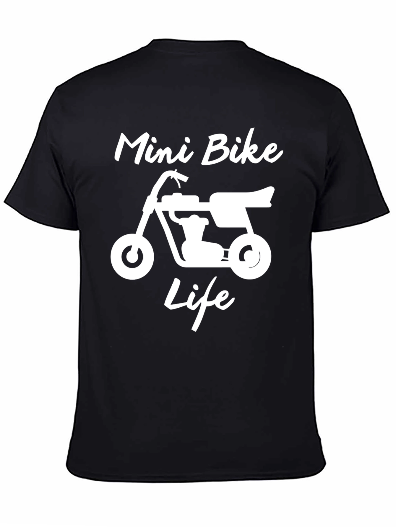 Mini Bike Life T-Shirt - Black Graphic Tee