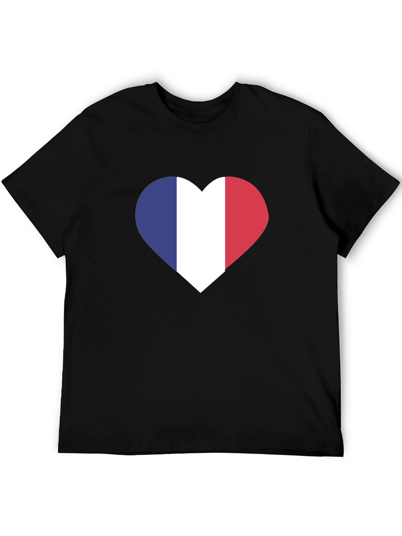 French Flag Heart T-Shirt