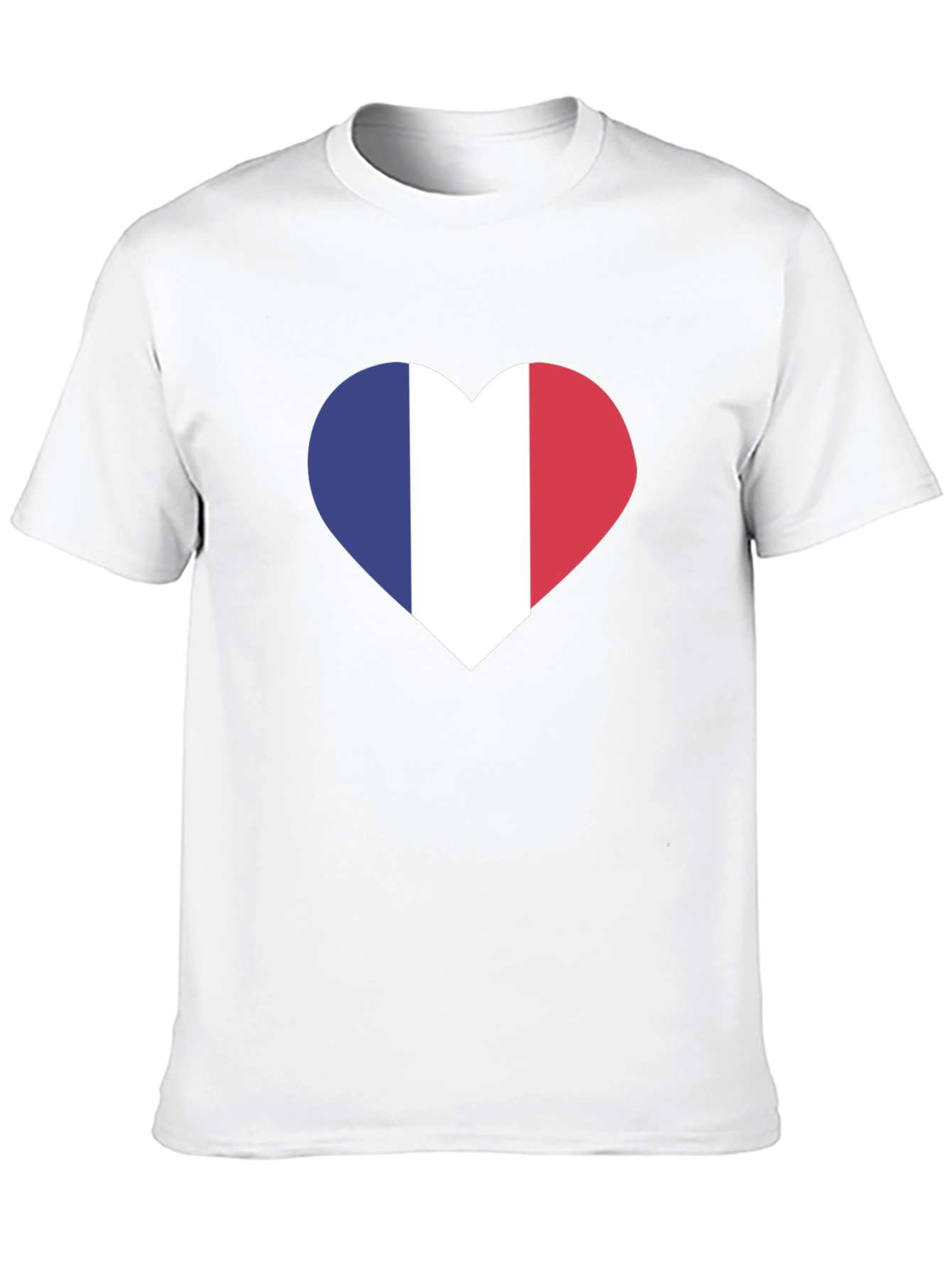 French Flag Heart T-Shirt