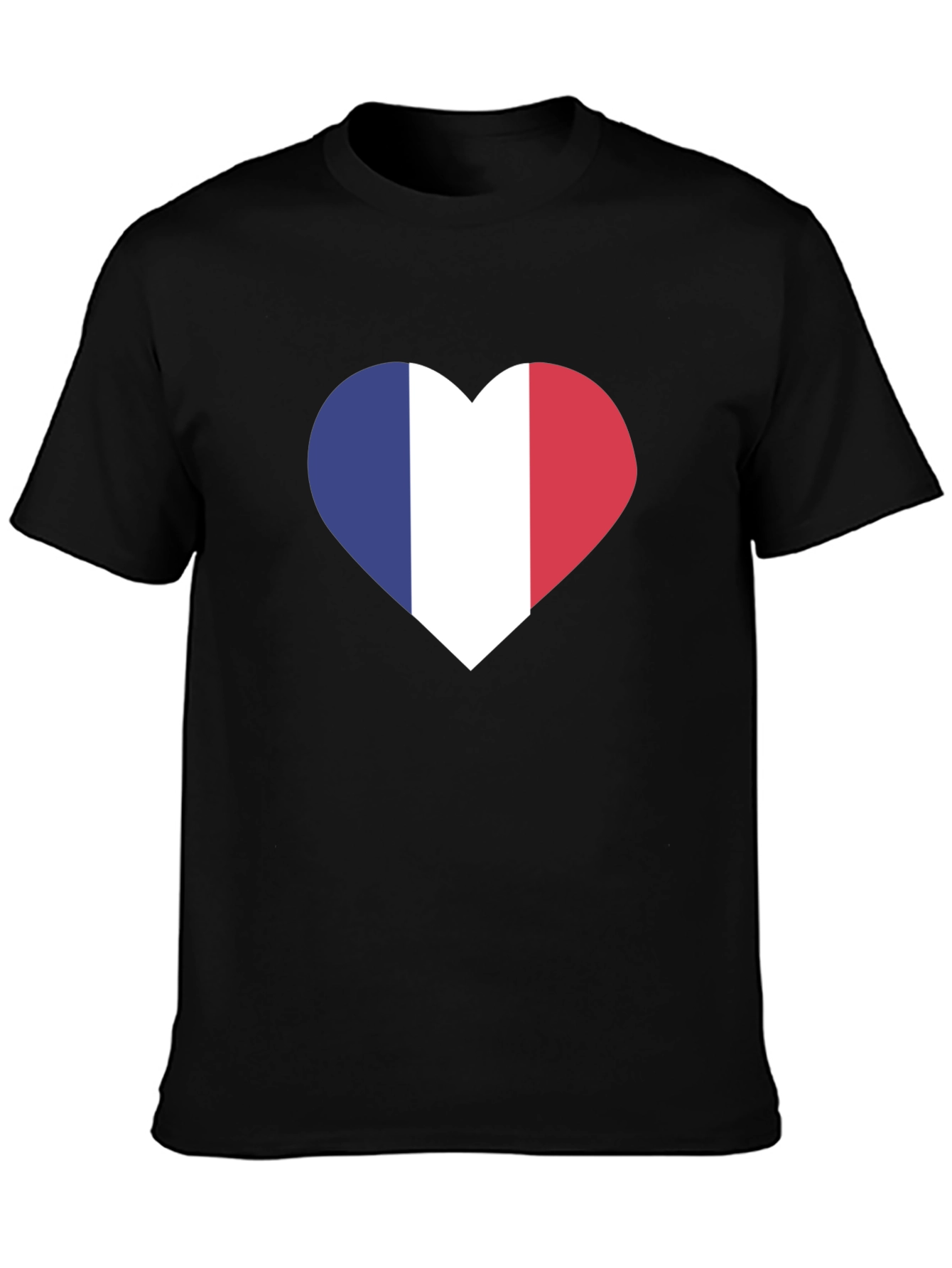 French Flag Heart T-Shirt