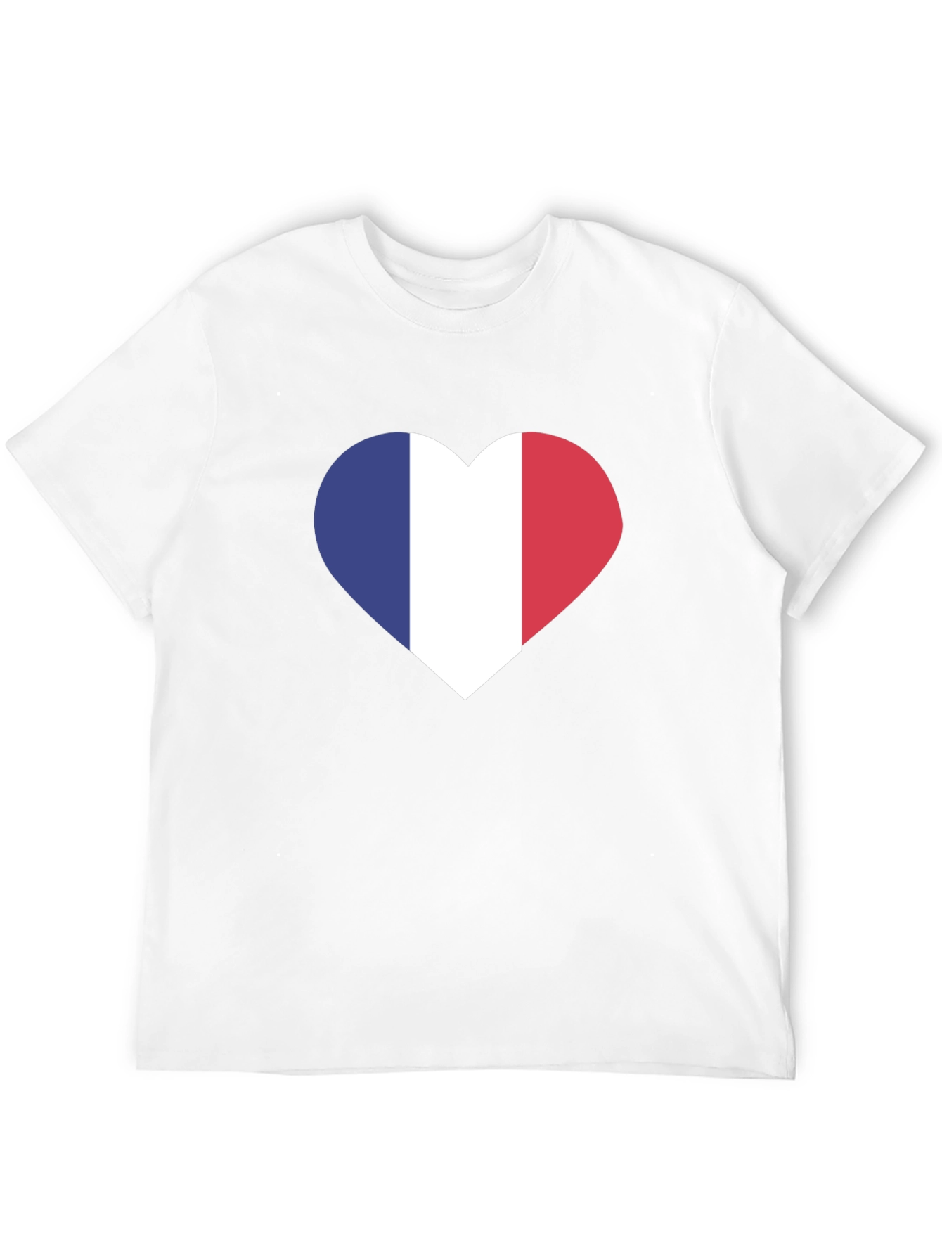 French Flag Heart T-Shirt
