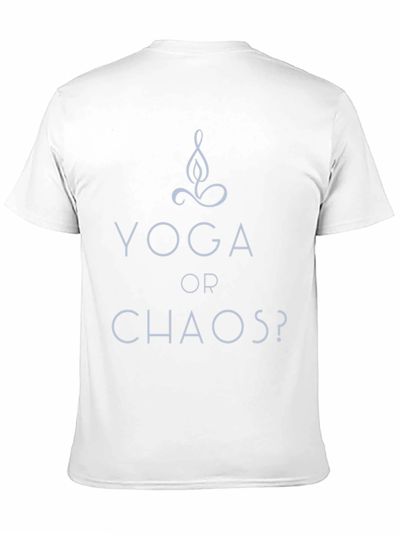 Yoga or Chaos? Black Graphic Tee