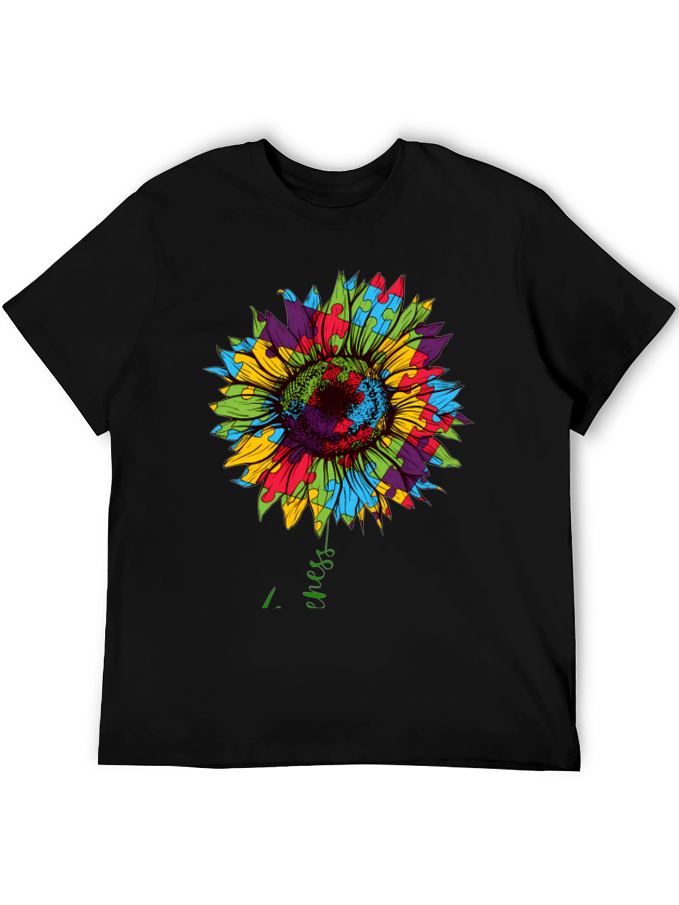 Autism Awareness Sunflower T-Shirt