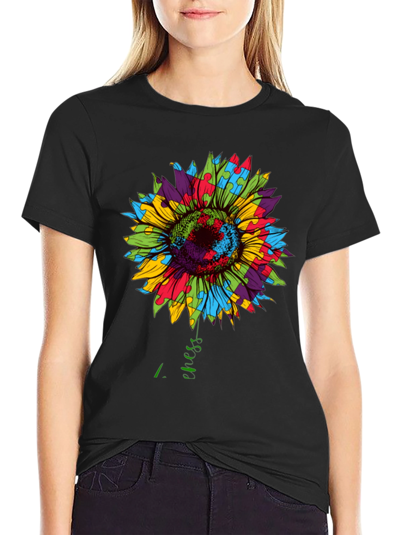 Autism Awareness Sunflower T-Shirt