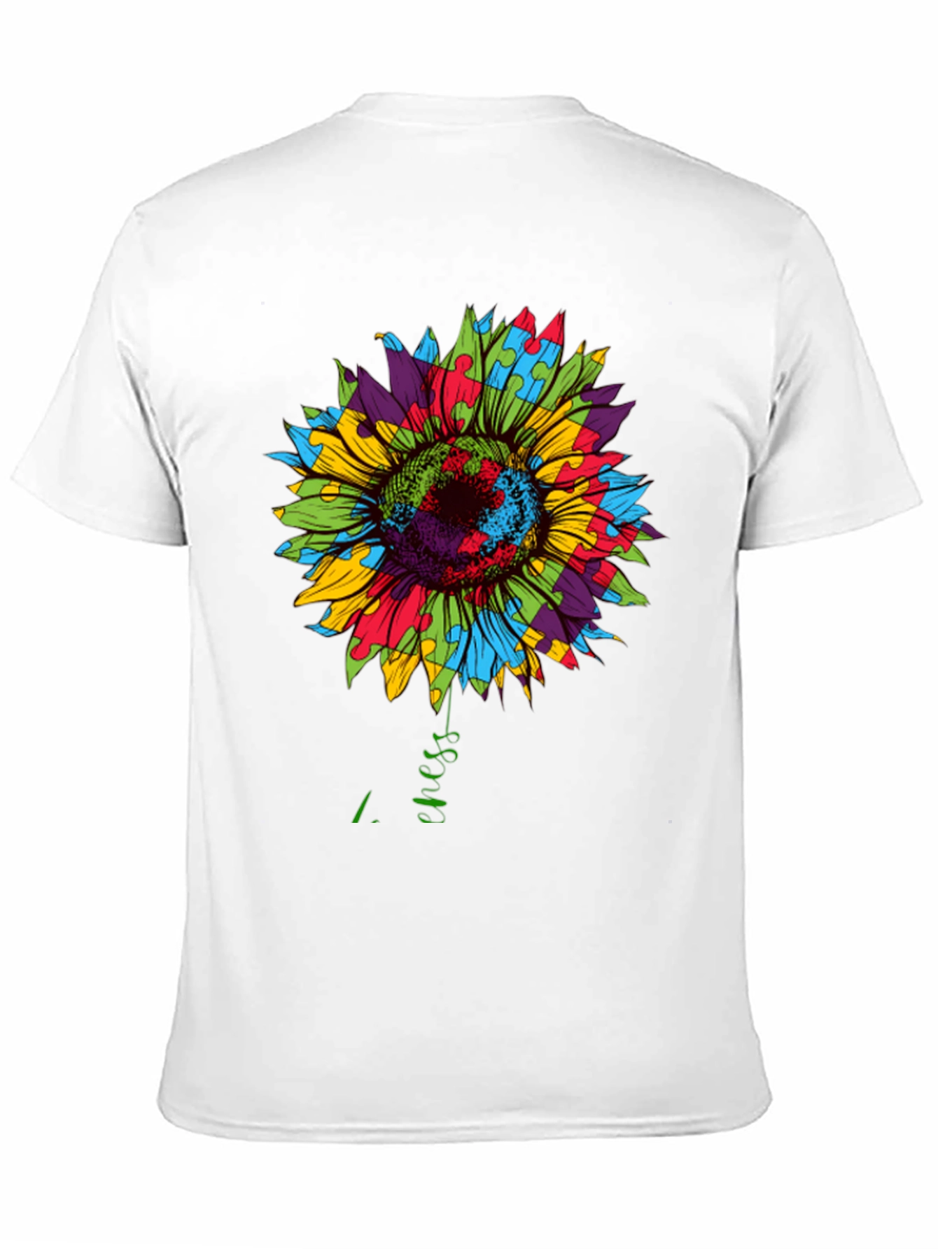 Autism Awareness Sunflower T-Shirt