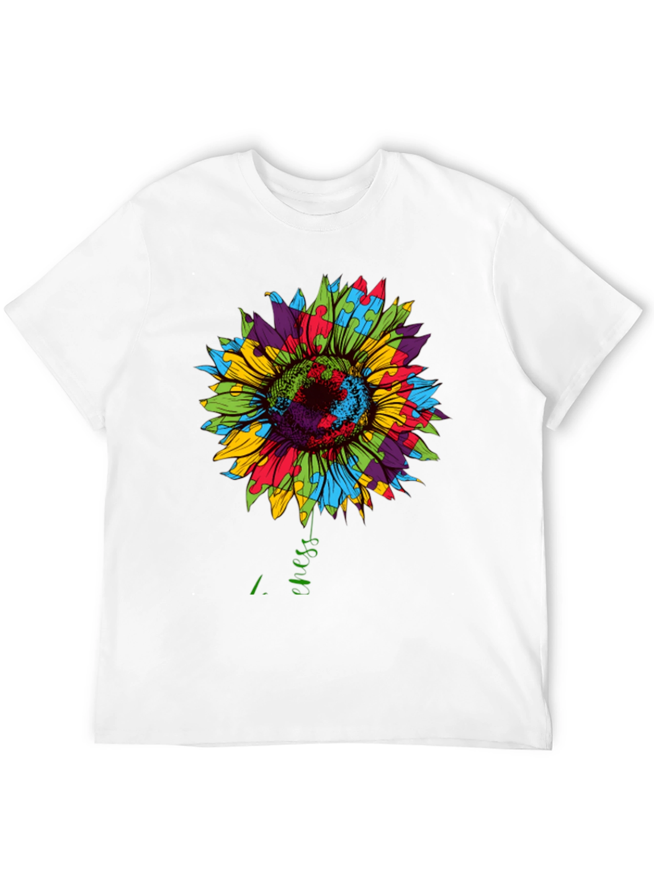 Autism Awareness Sunflower T-Shirt