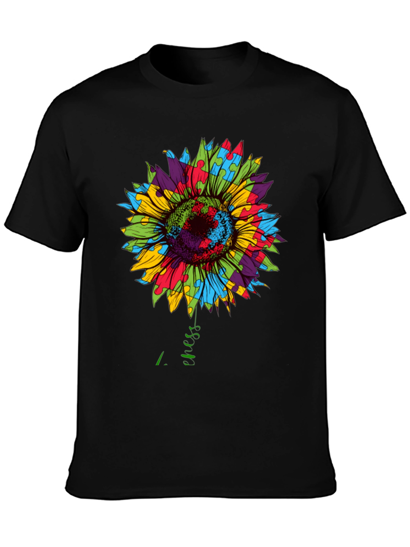 Autism Awareness Sunflower T-Shirt