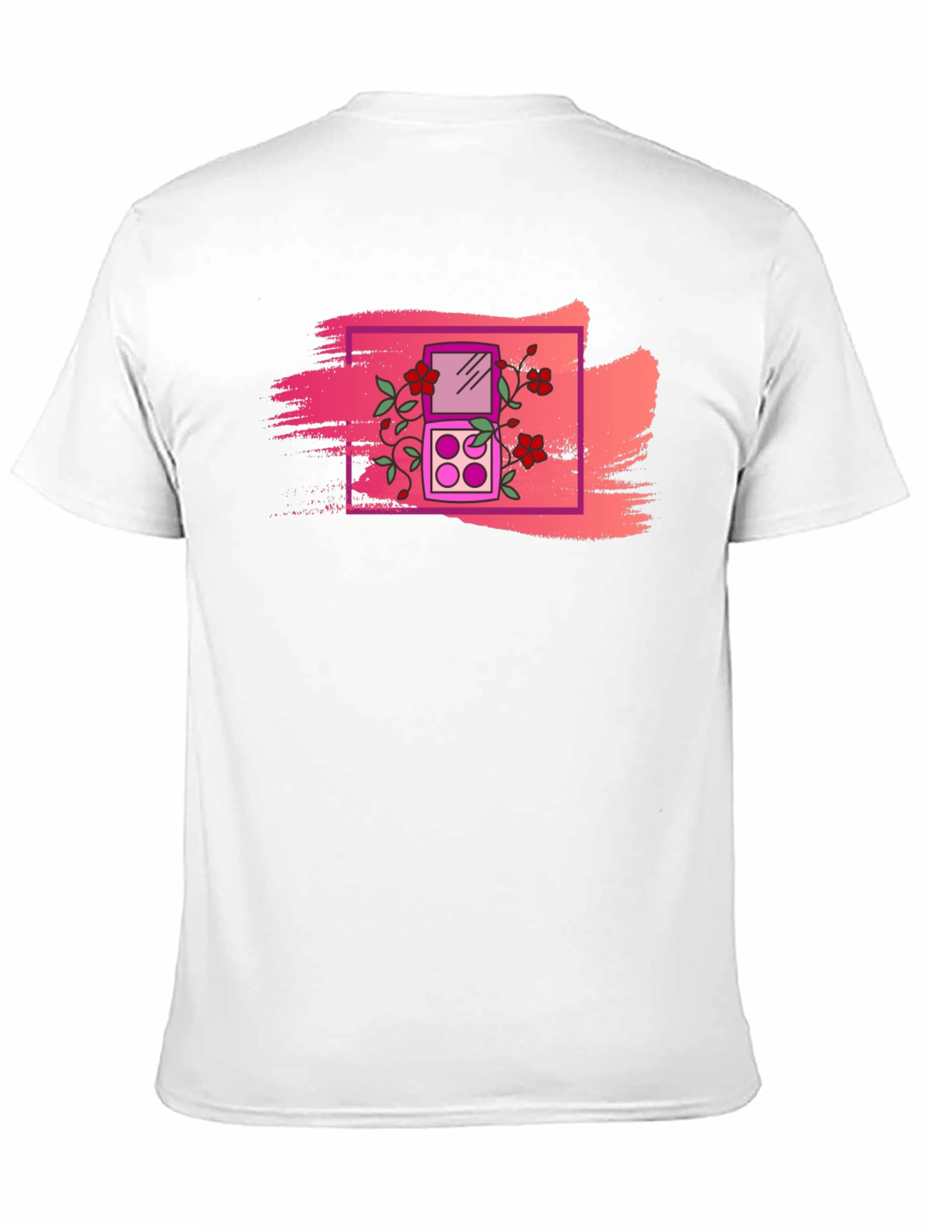 Floral Makeup Palette Graphic Tee