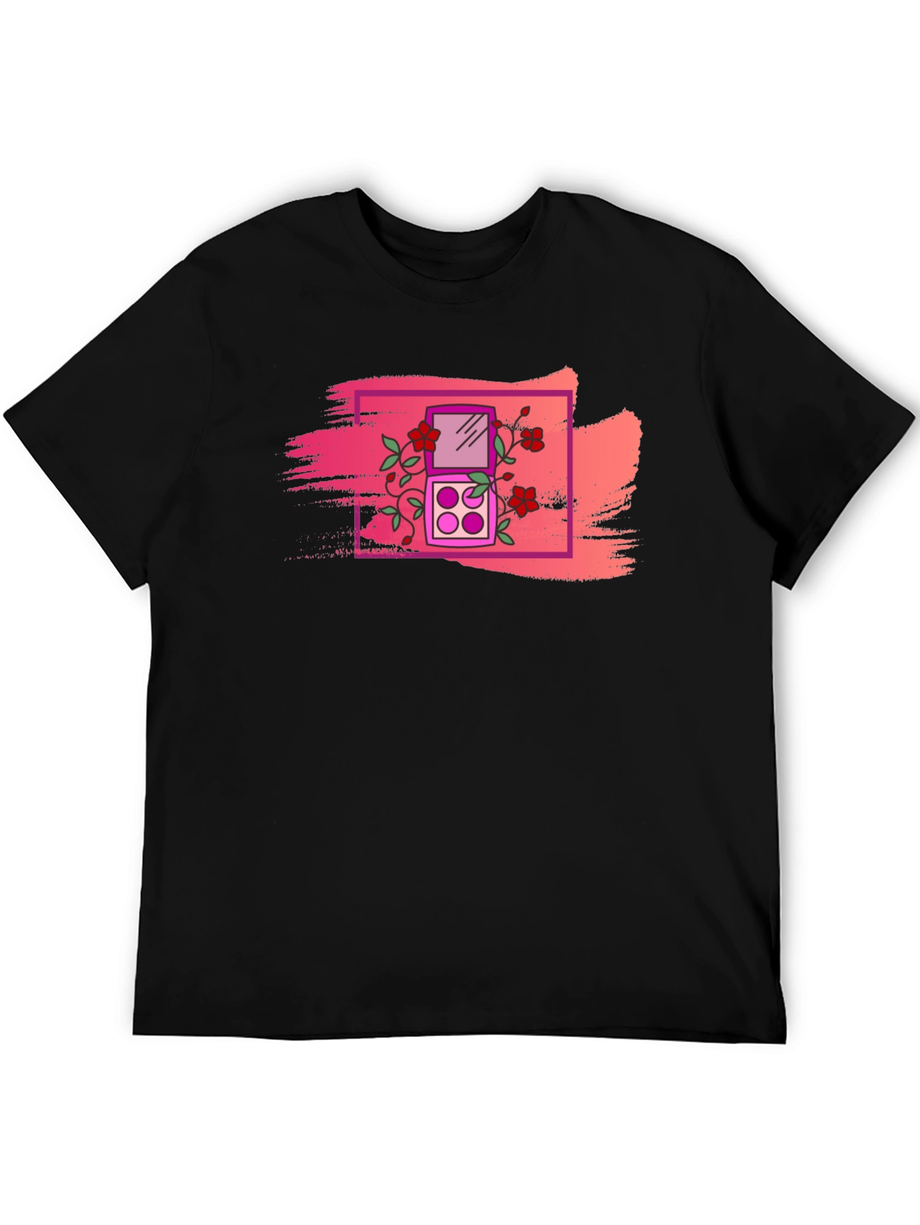 Floral Makeup Palette Graphic Tee