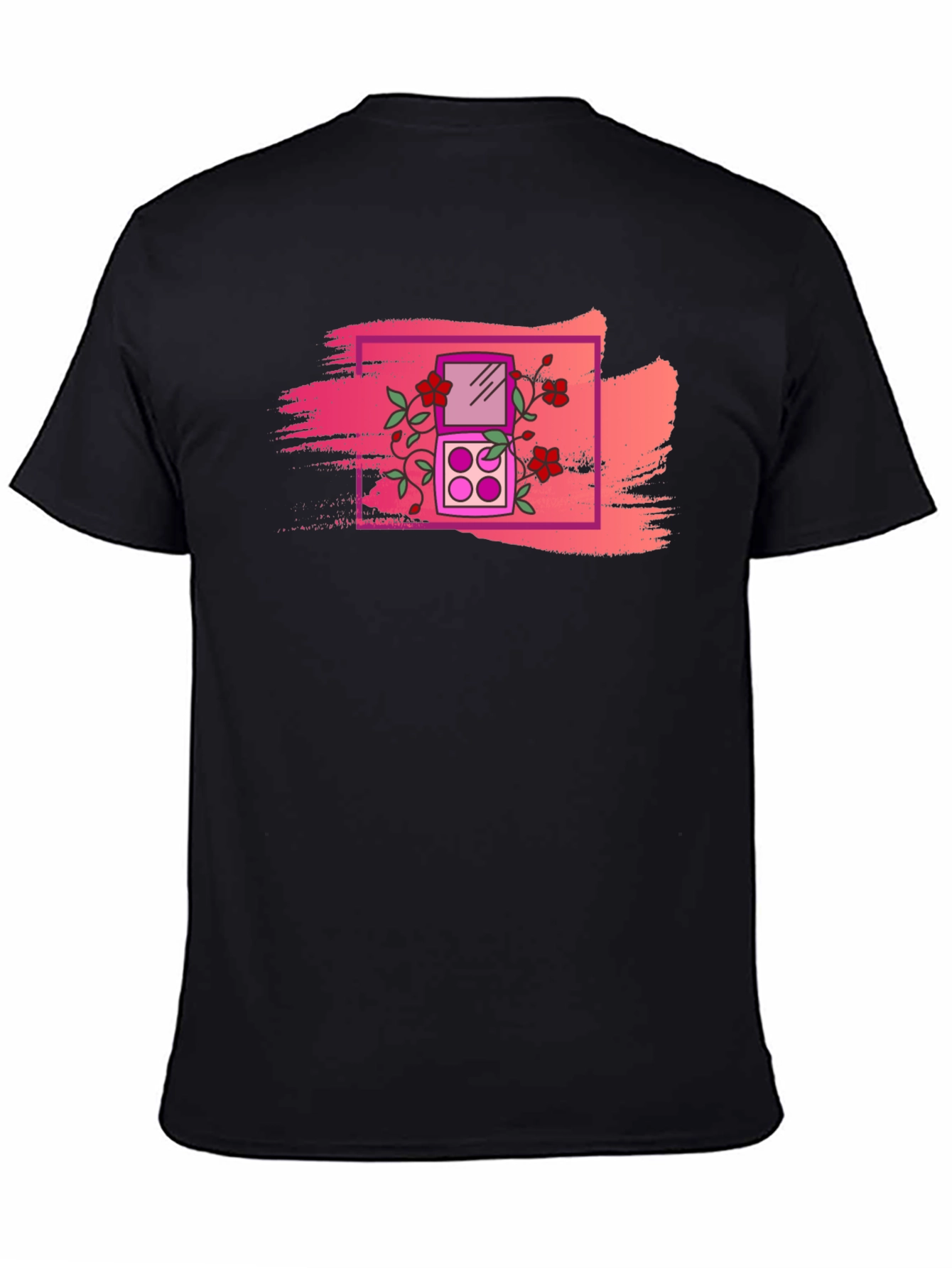 Floral Makeup Palette Graphic Tee
