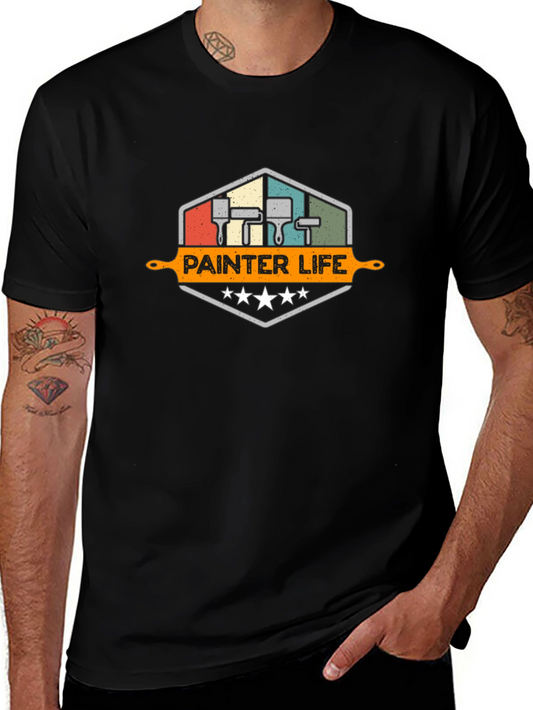 Painter Life T-Shirt - Retro Painter Design
