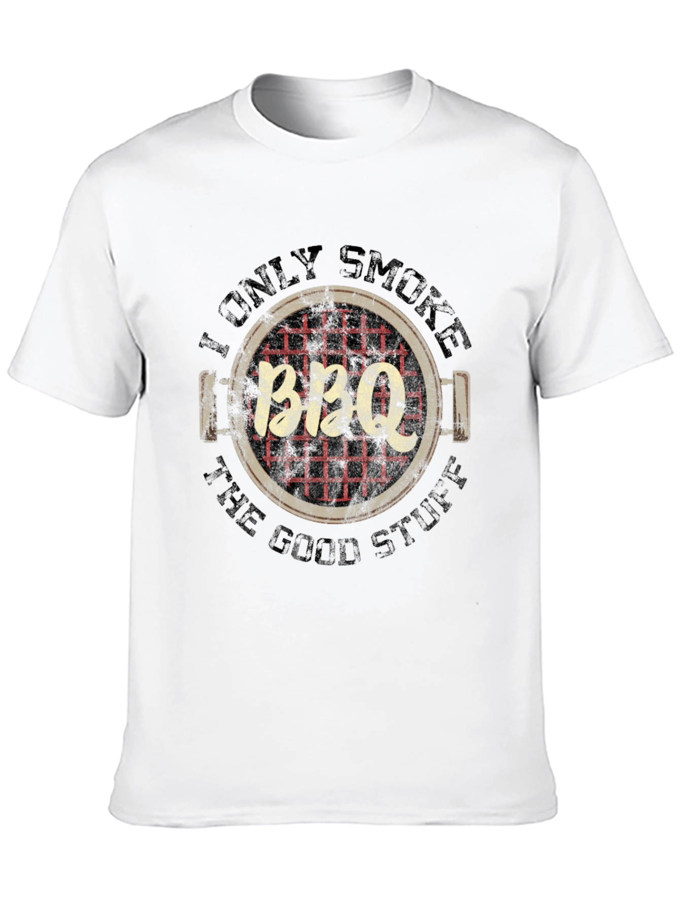 I Only Smoke BBQ - Funny Grilling T-Shirt