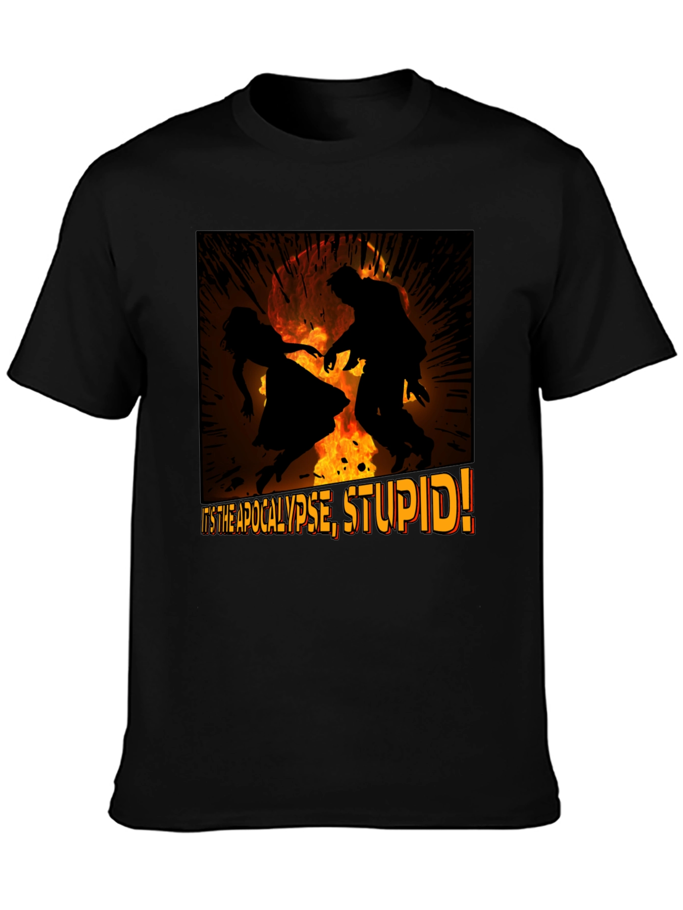 Apocalypse Graphic Tee - Its the Apocalypse Stupid!