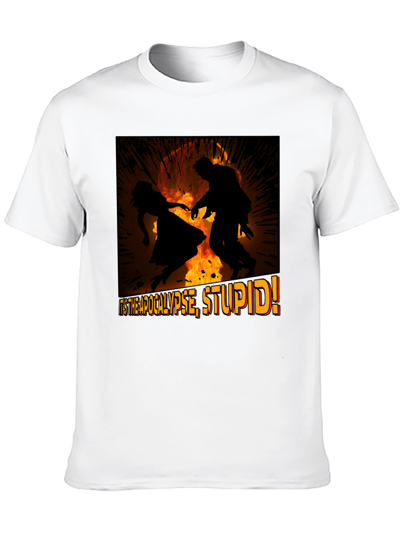 Apocalypse Graphic Tee - Its the Apocalypse Stupid!