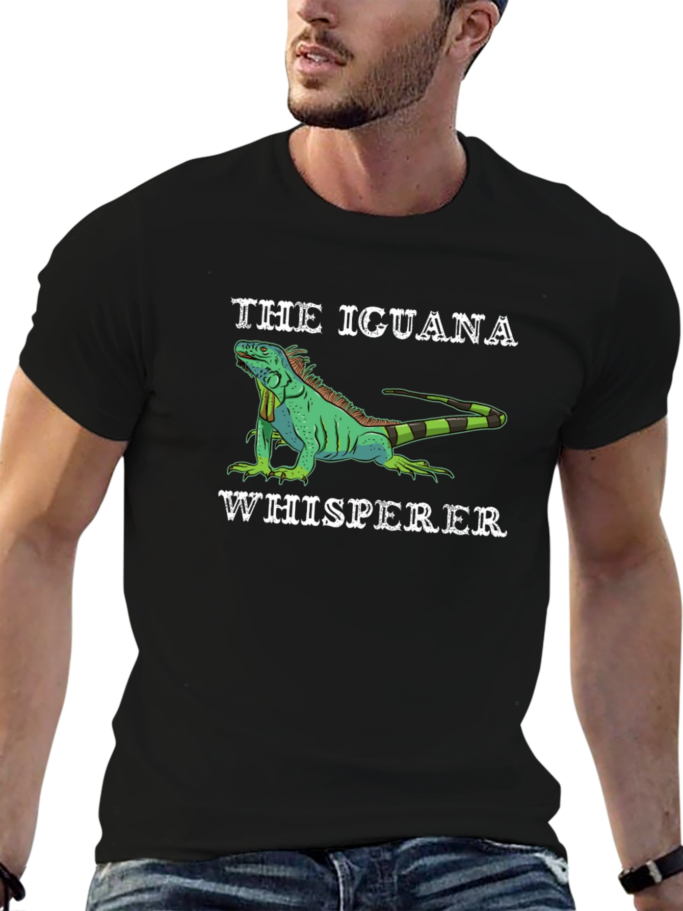 Iguana Whisperer T-Shirt Reptile Lover Tee
