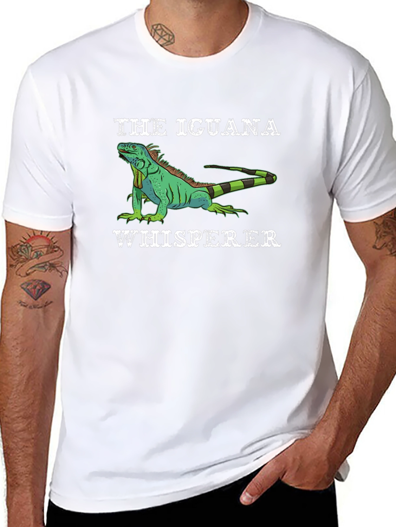 Iguana Whisperer T-Shirt Reptile Lover Tee