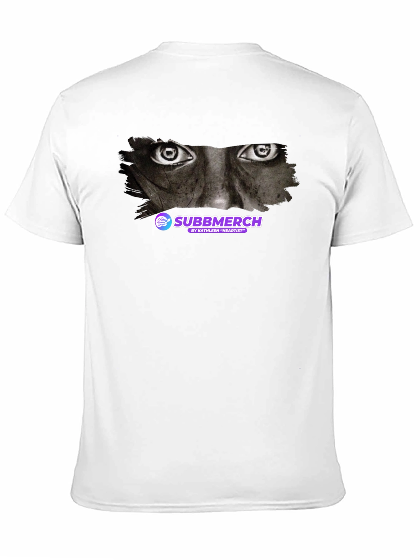 Eyes Graphic Subbmerch Black T-Shirt