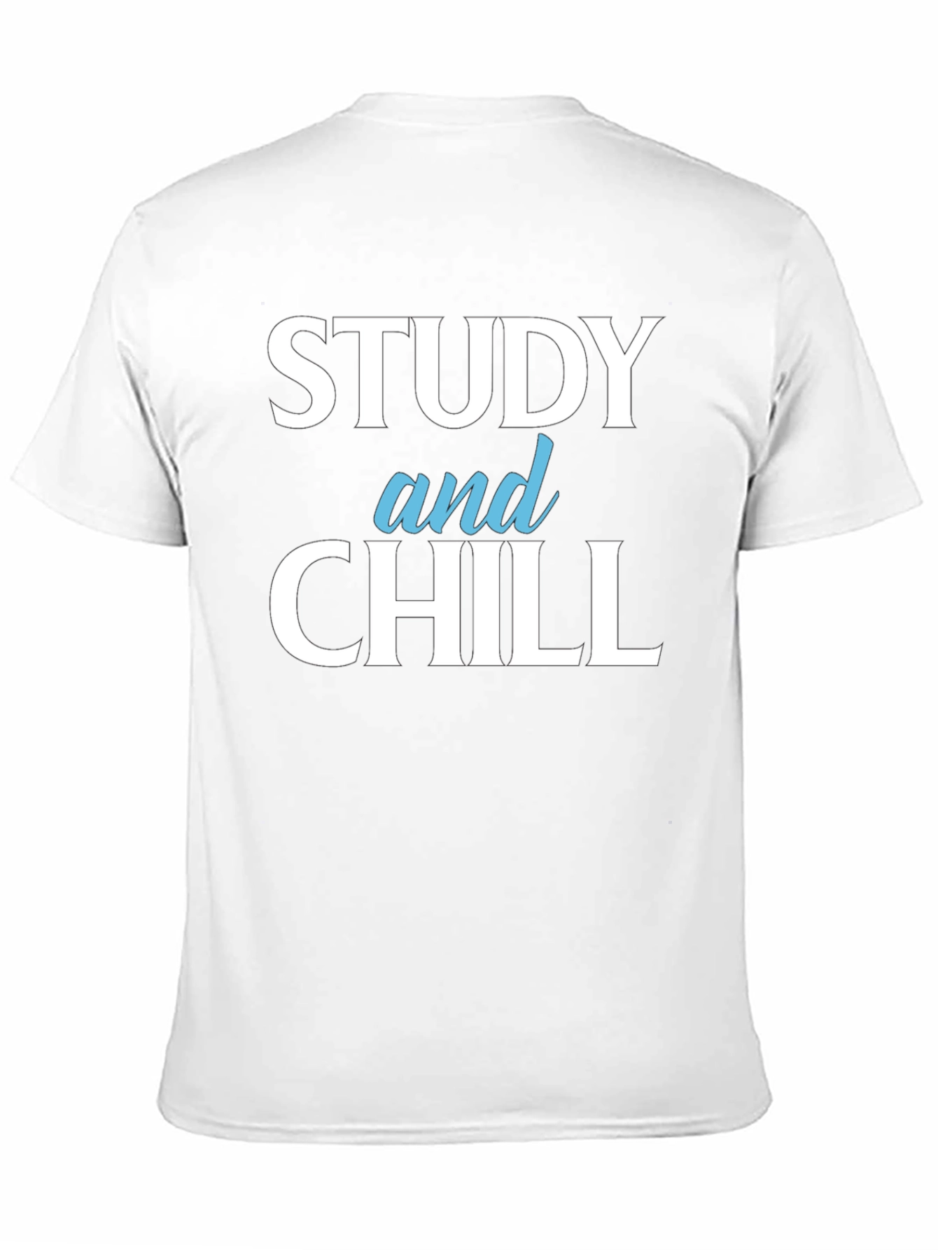 Study and Chill T-Shirt - Relaxed Student Style