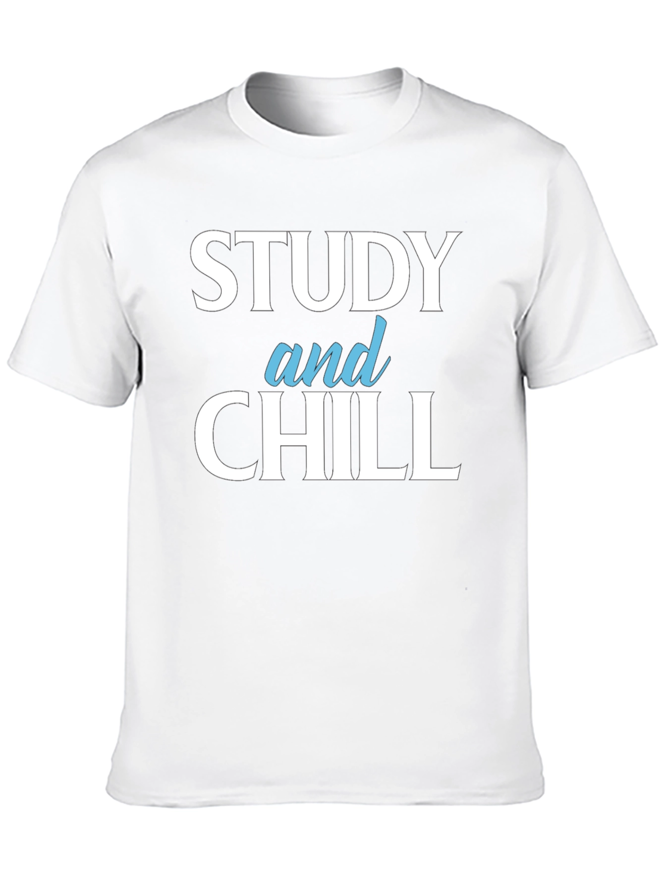 Study and Chill T-Shirt - Relaxed Student Style