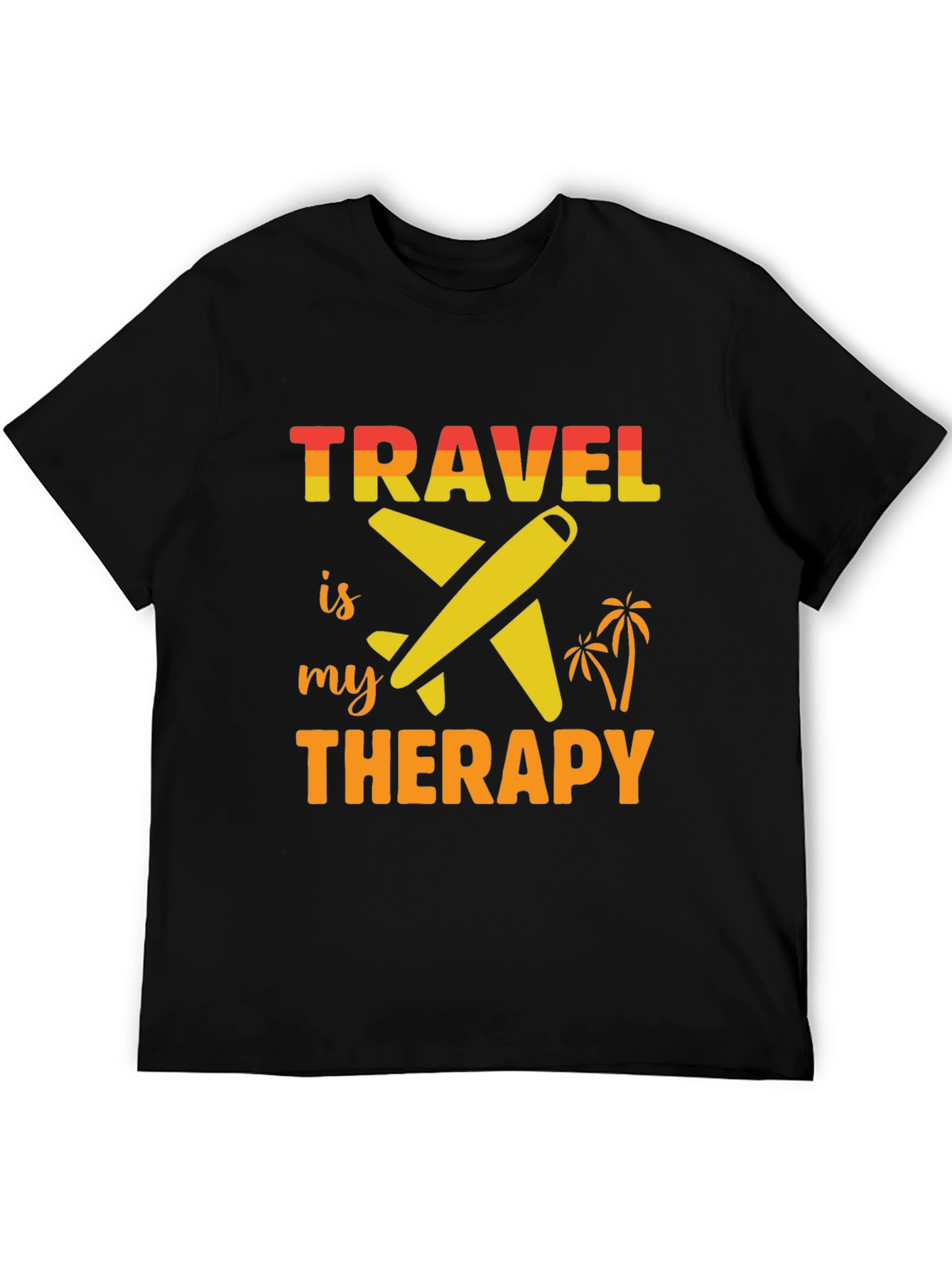 Travel is my Therapy Graphic T-Shirt