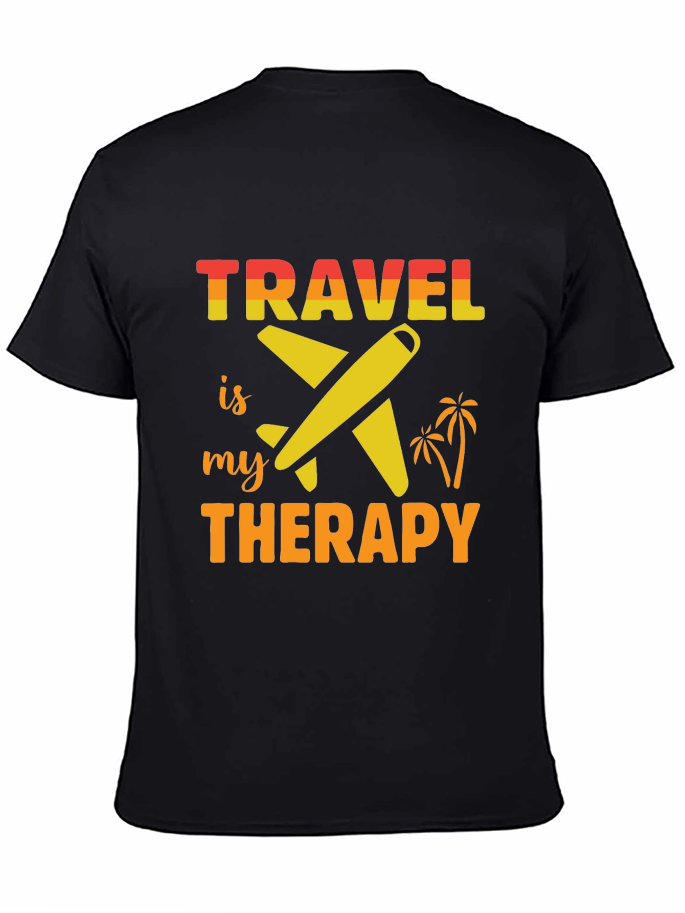 Travel is my Therapy Graphic T-Shirt