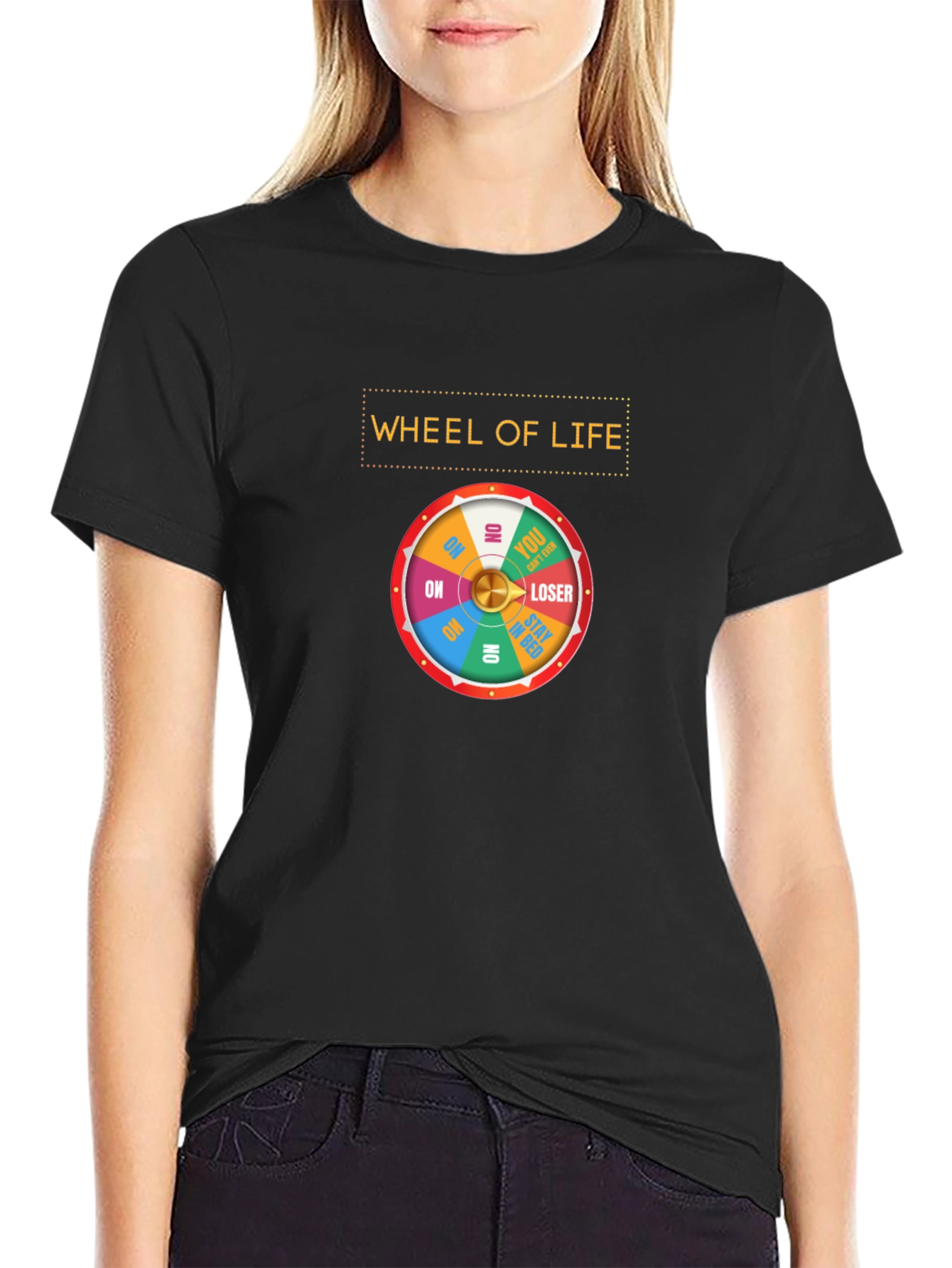 Wheel of Life Graphic T-Shirt